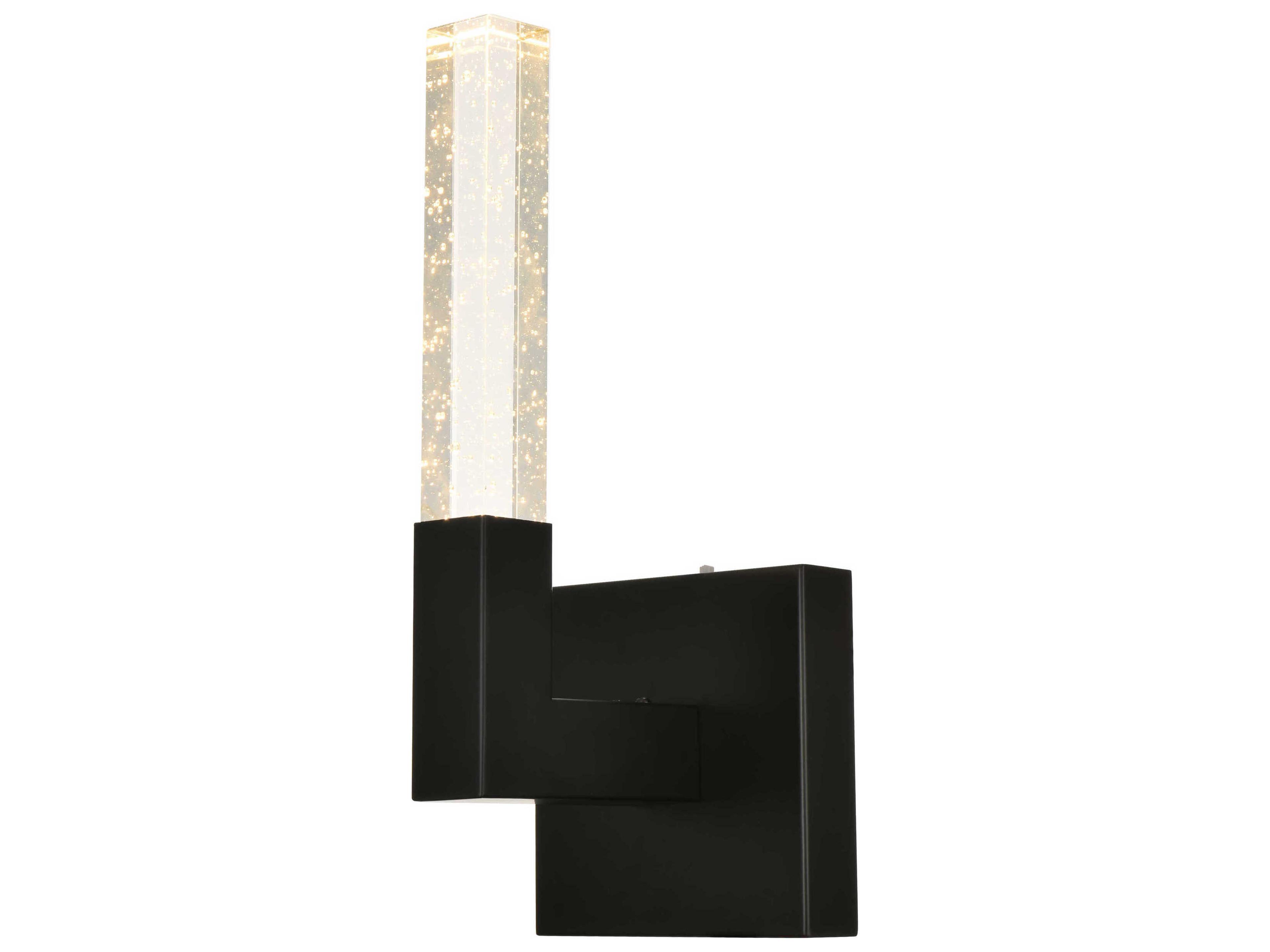 Elegant Lighting Noemi 1-Light Black Wall Sconce