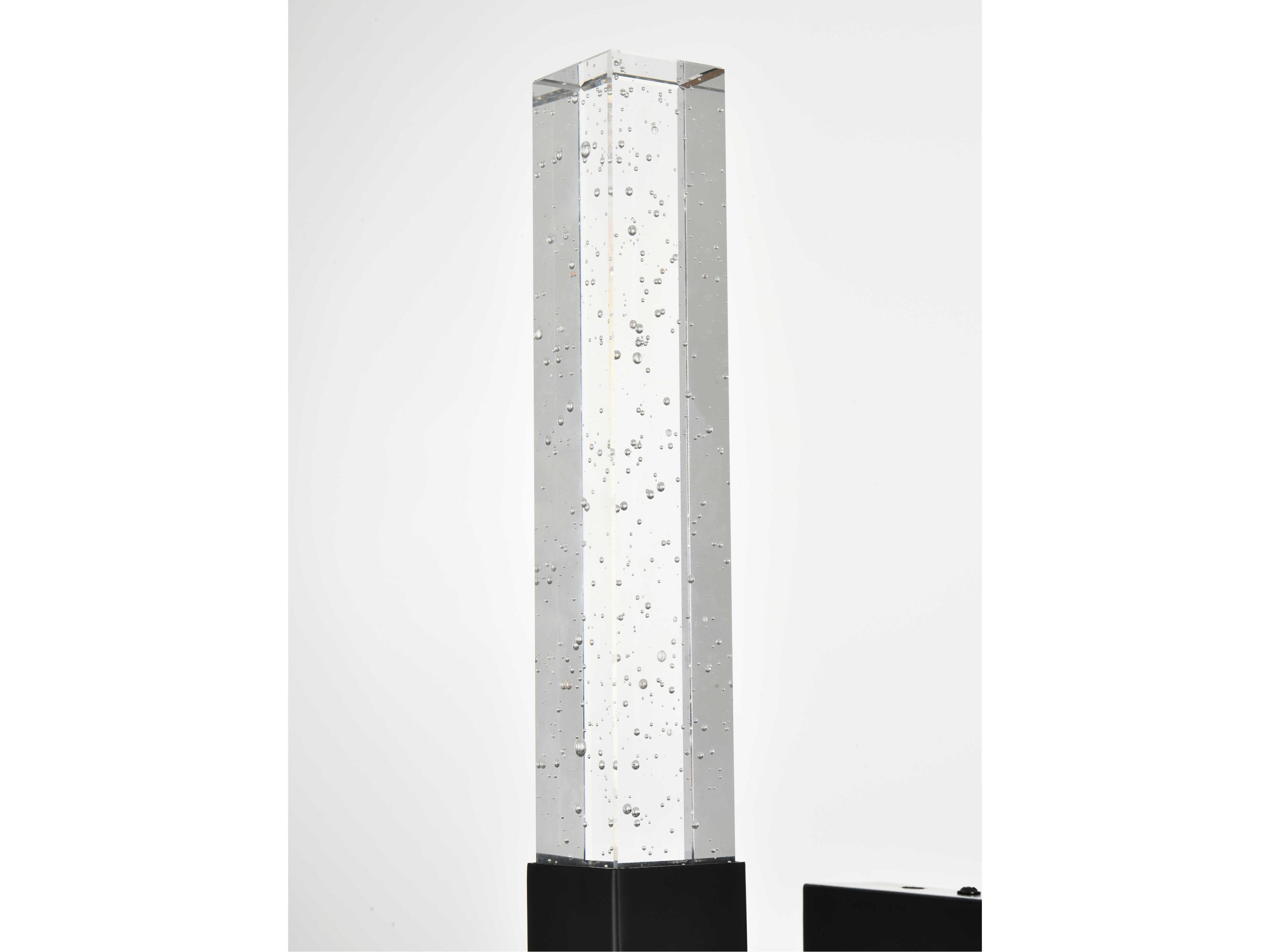 Elegant Lighting Noemi 1-Light Black Wall Sconce