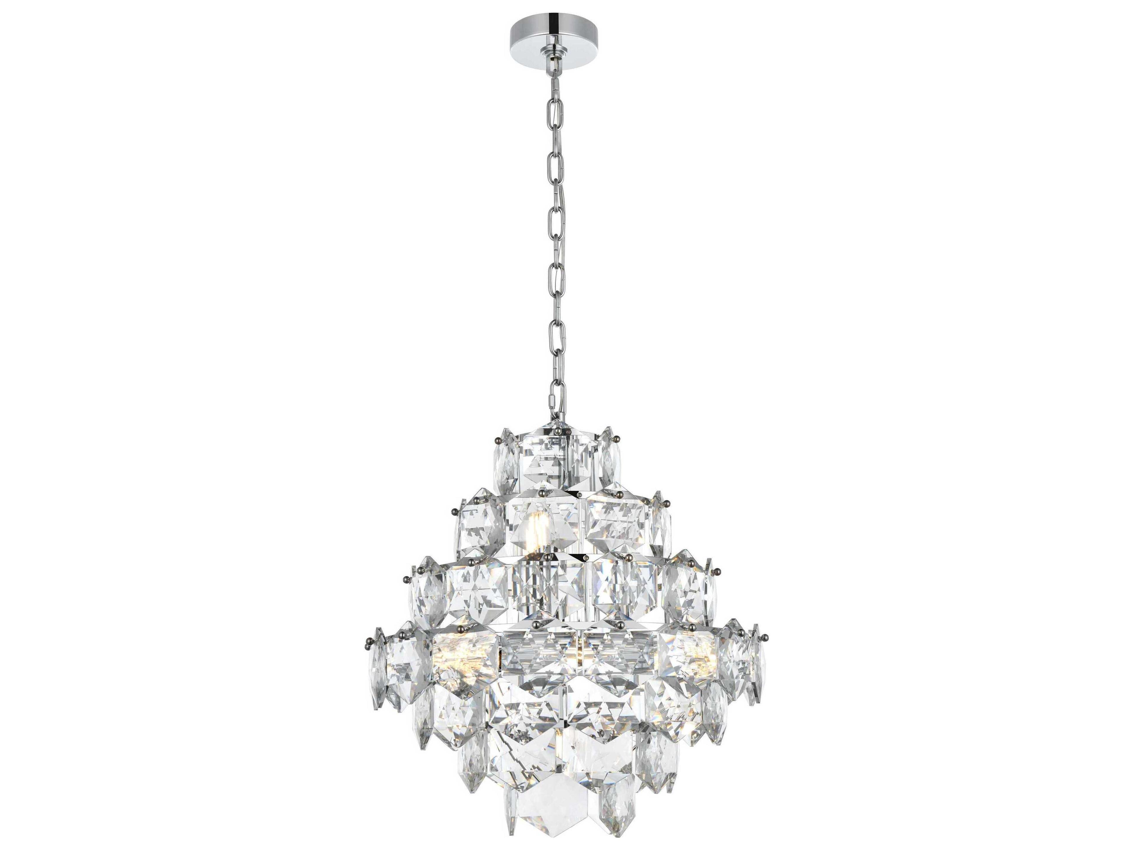 Adaline 11-Light Chrome Chandelier