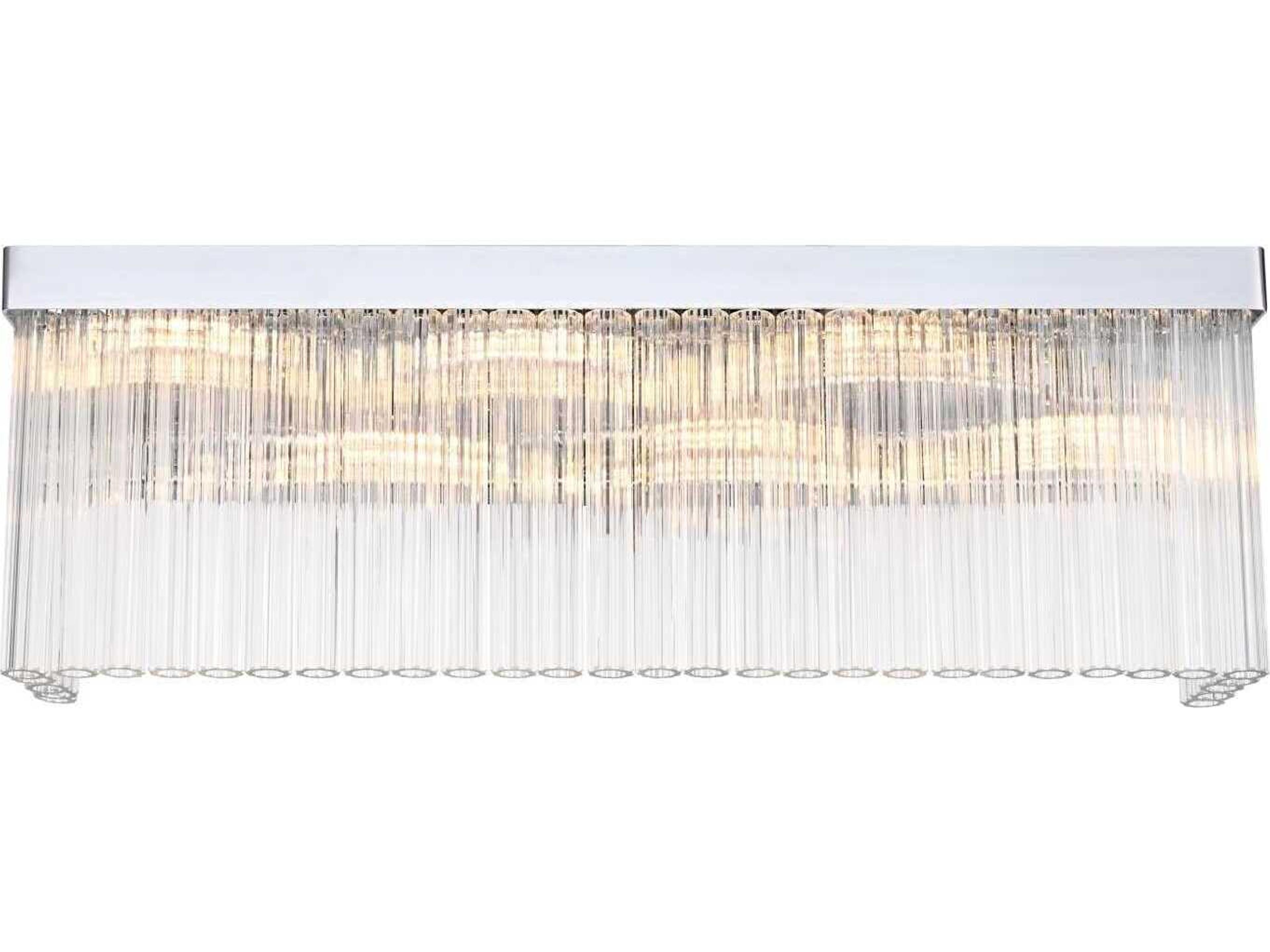 Harlow 6-Light Chrome Wall Sconce