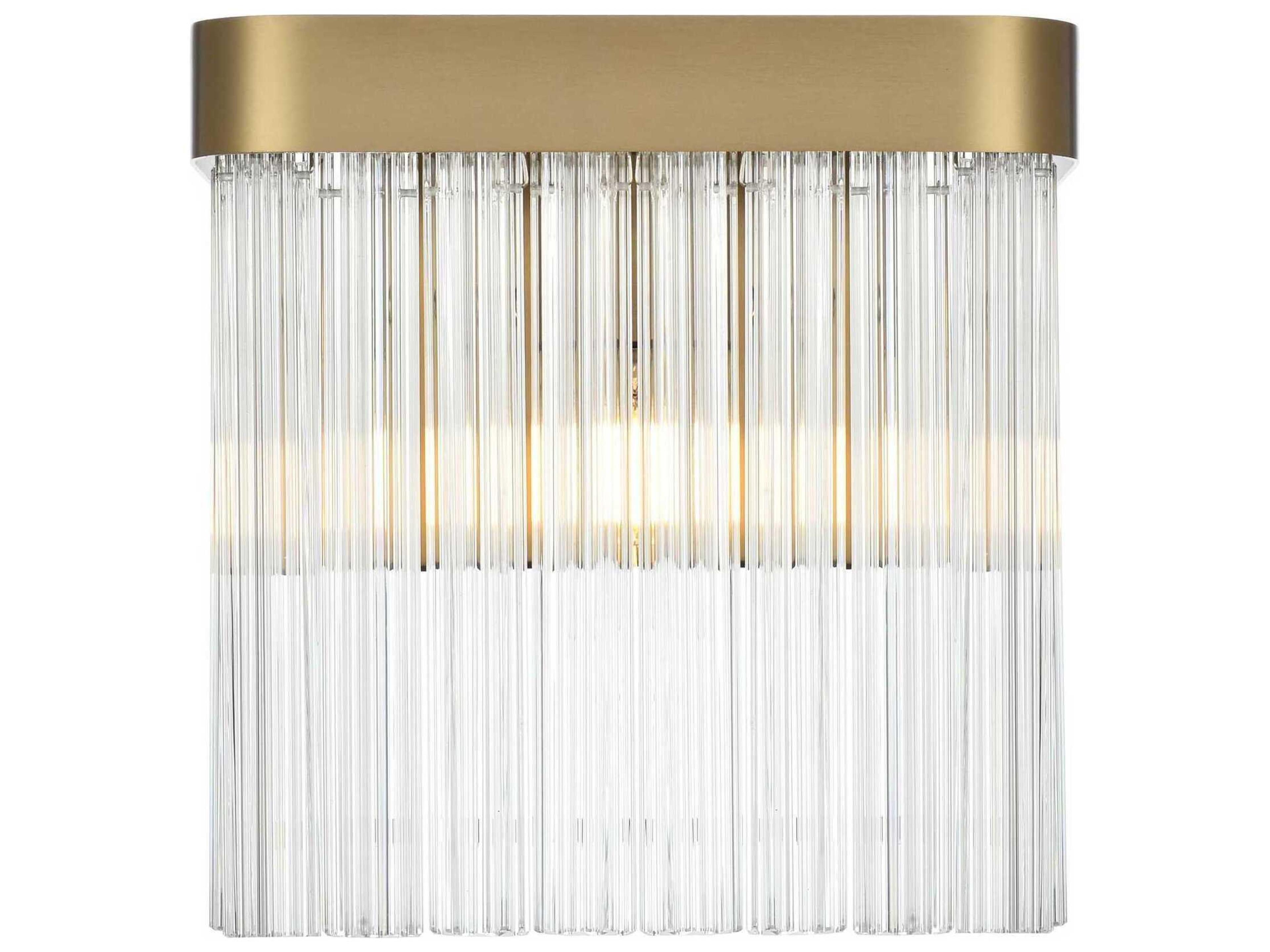 Harlow 1-Light Satin Gold Wall Sconce