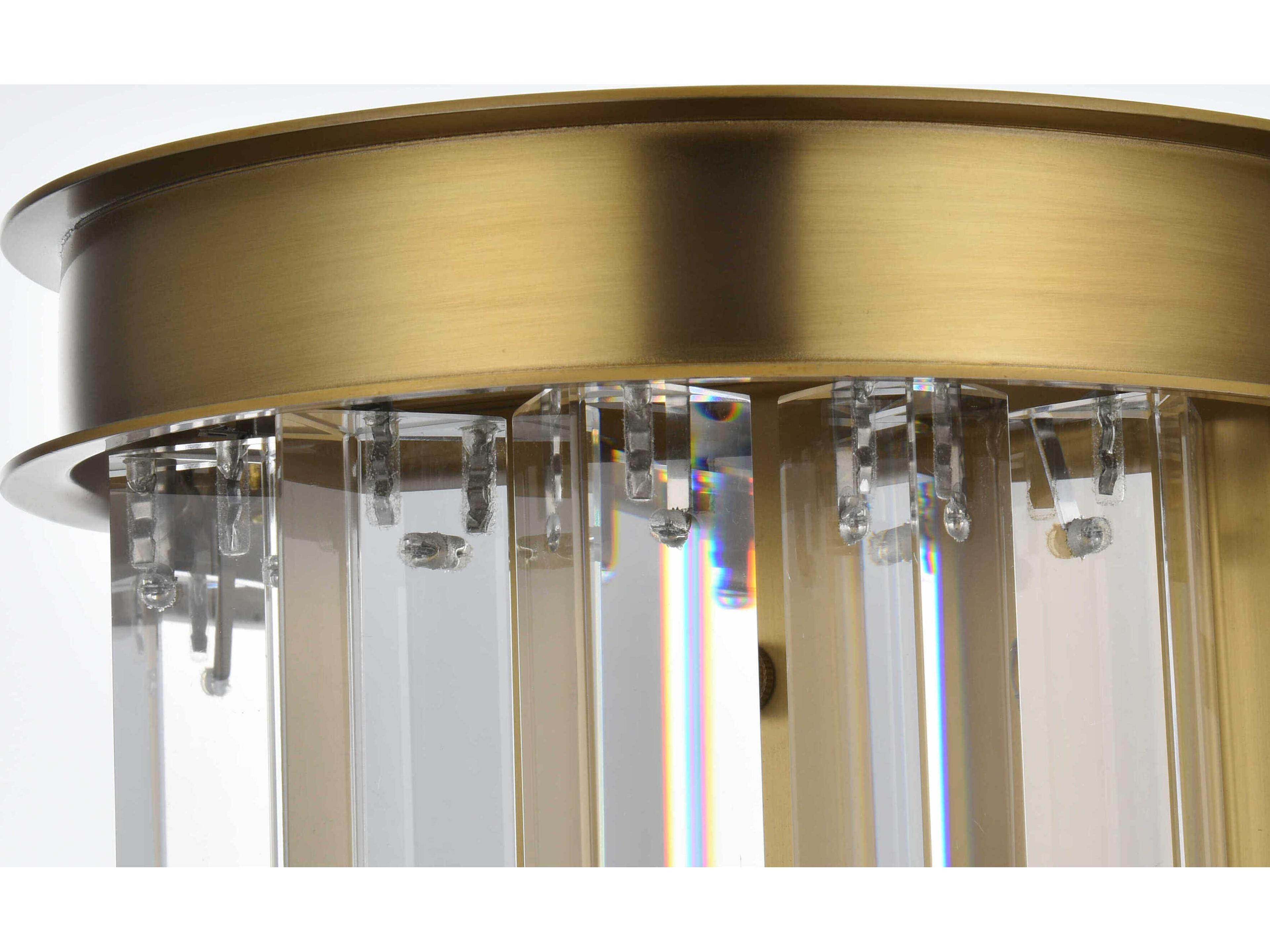 Elegant Lighting Sydney 2-Light Satin Gold Wall Sconce