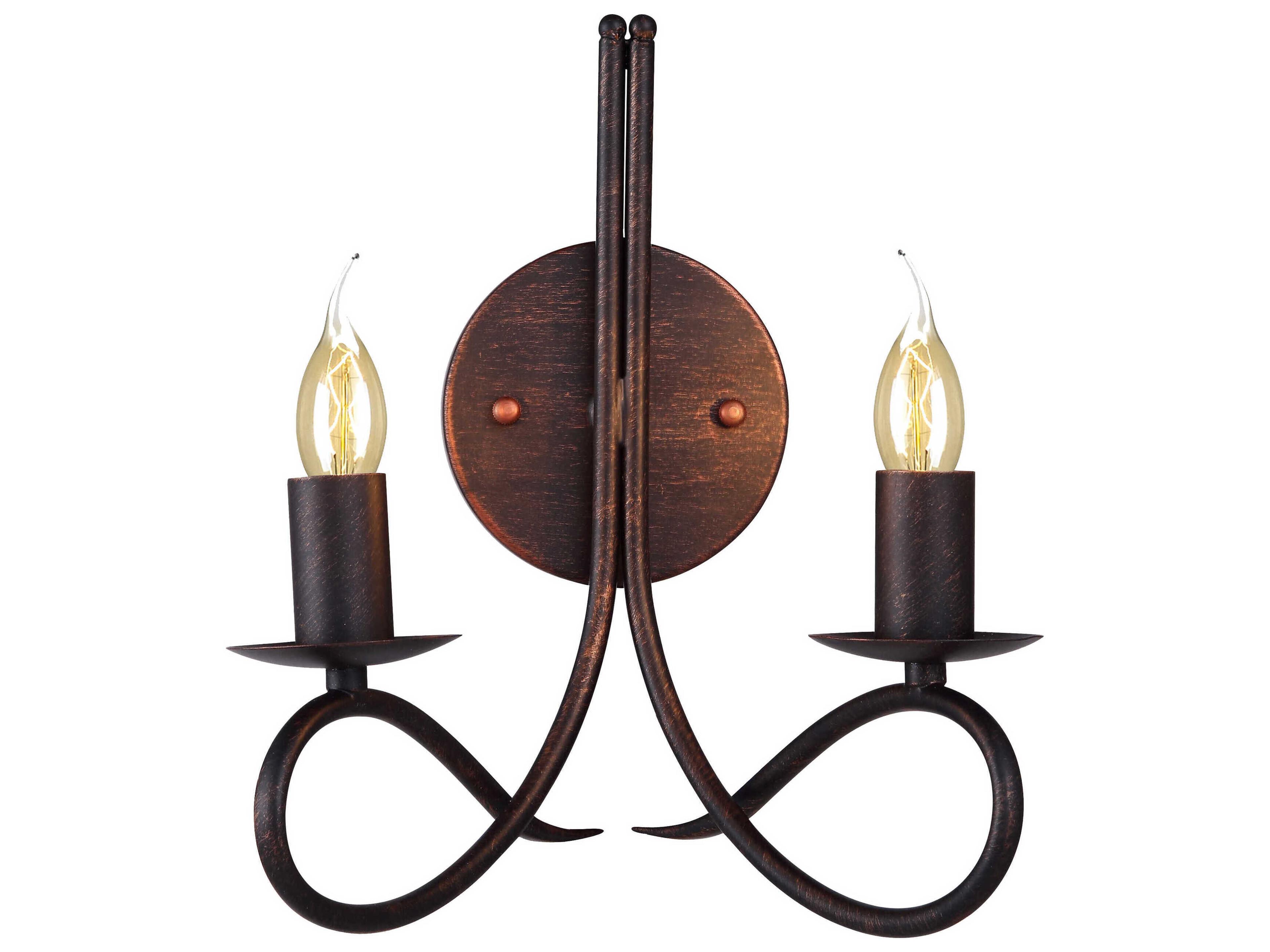 Lyndon Dark Bronze Wall Sconce