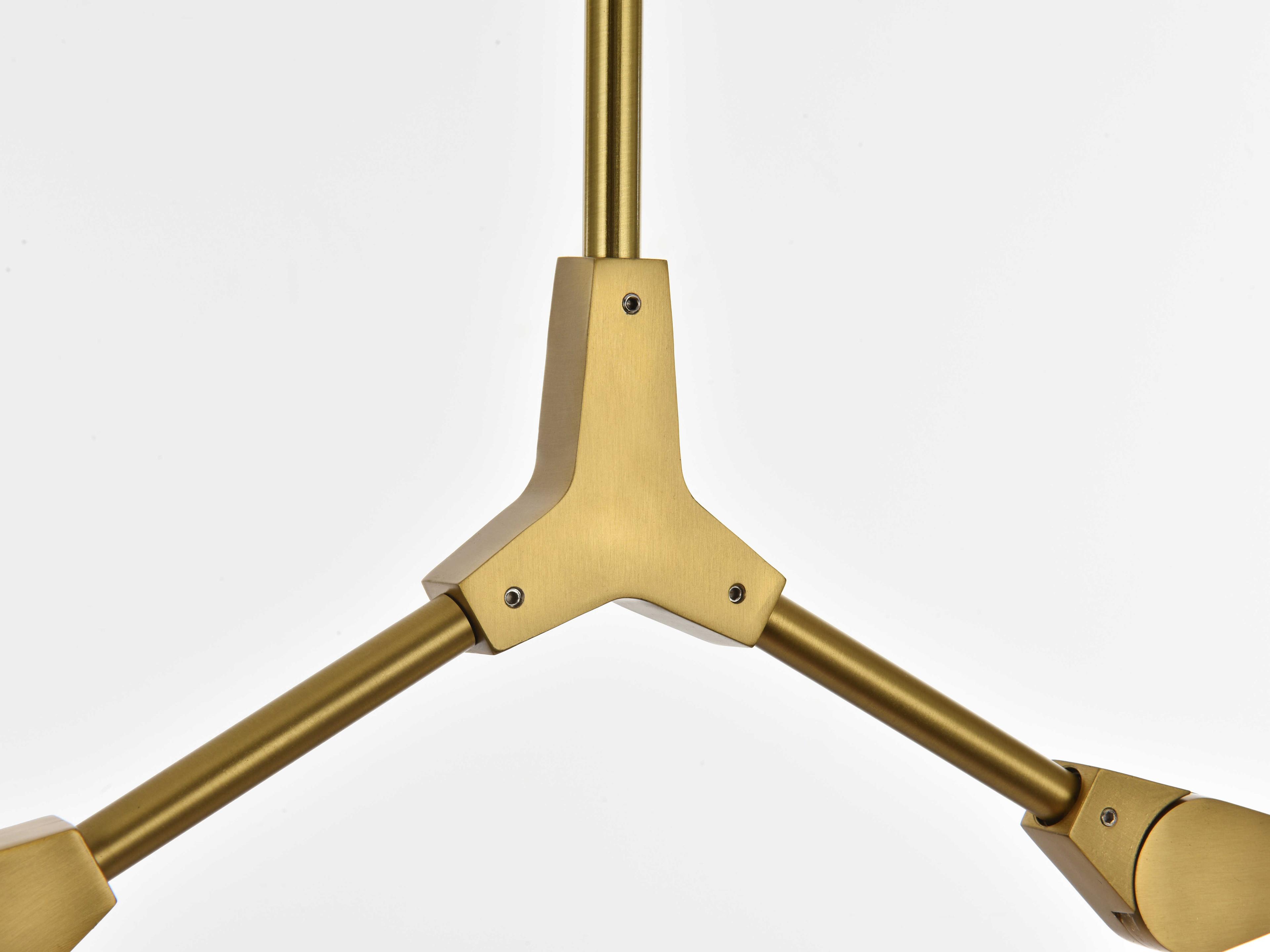 Elegant Lighting Cavoli 8-Light Brass Globe Chandelier