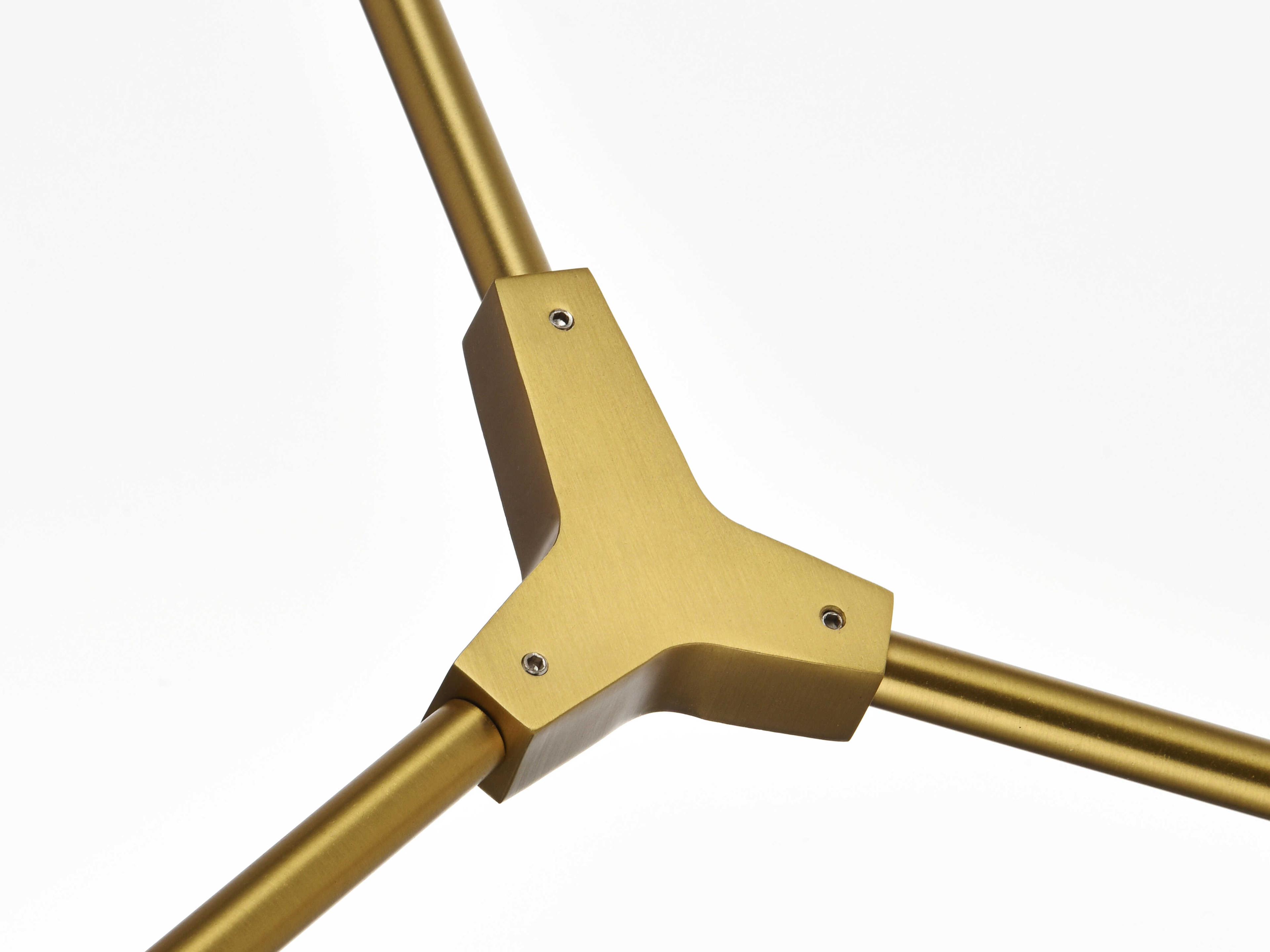 Elegant Lighting Cavoli 8-Light Brass Globe Chandelier