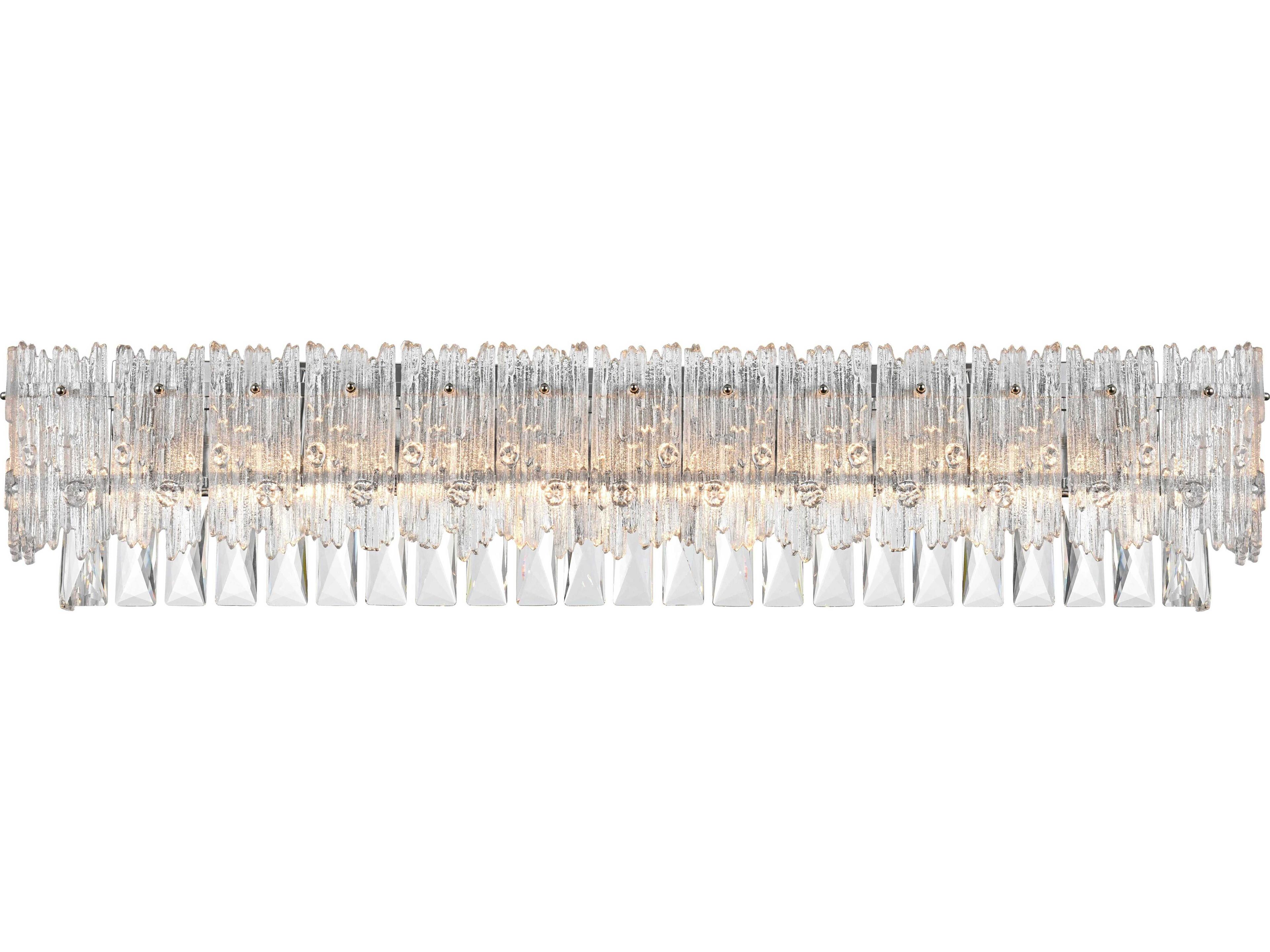 Emilia 8-Light Chrome Wall Sconce