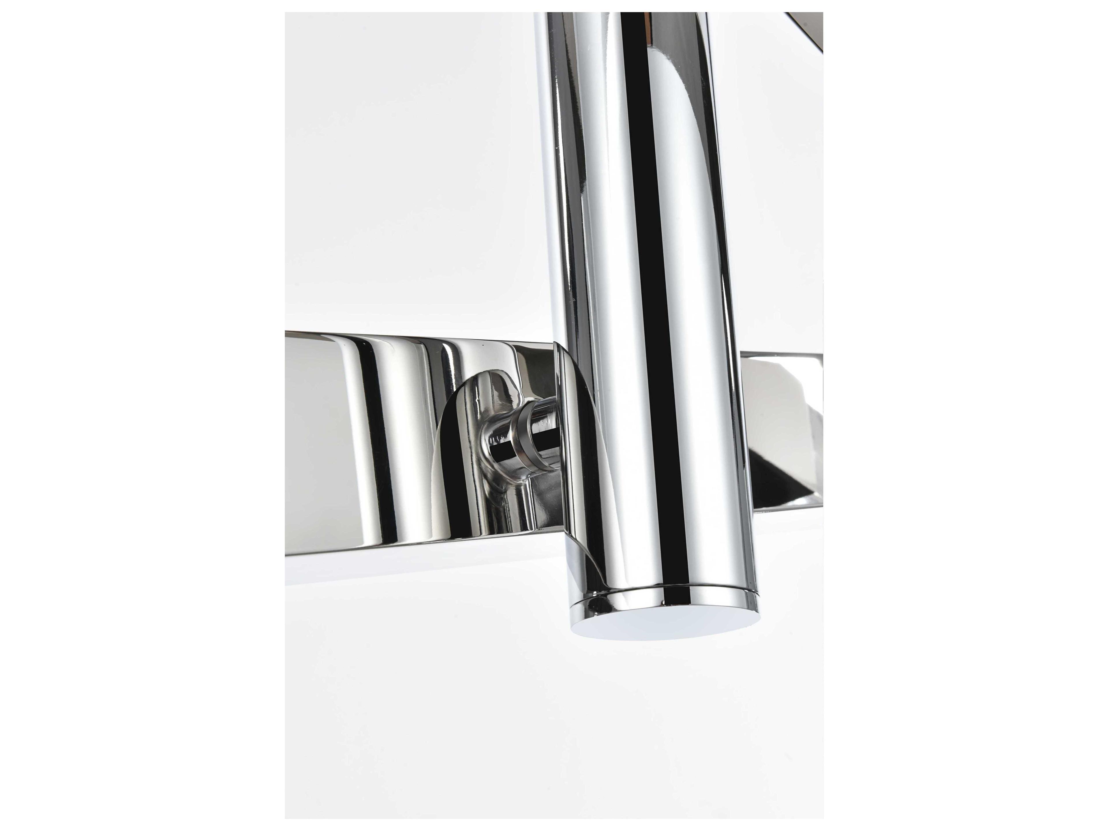 Elegant Lighting Ari 12-Light Chrome Linear Island Pendant