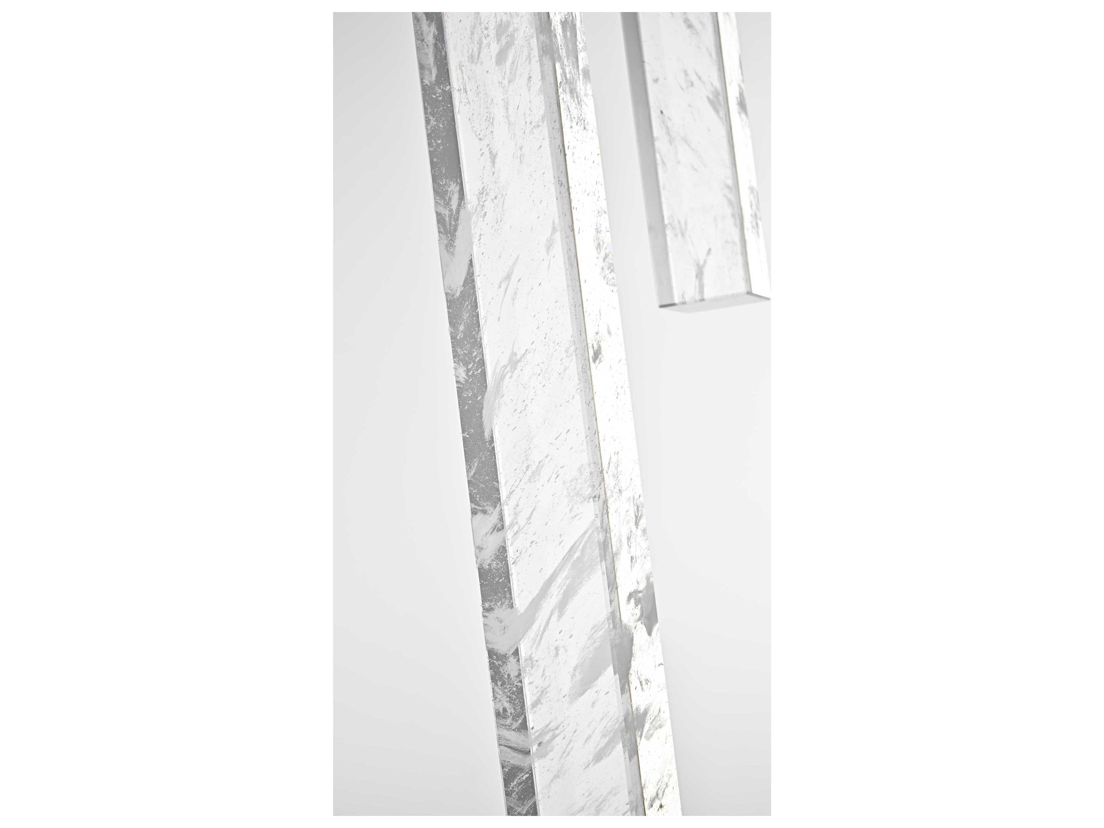 Elegant Lighting Aurora 16-Light Black Linear Pendant