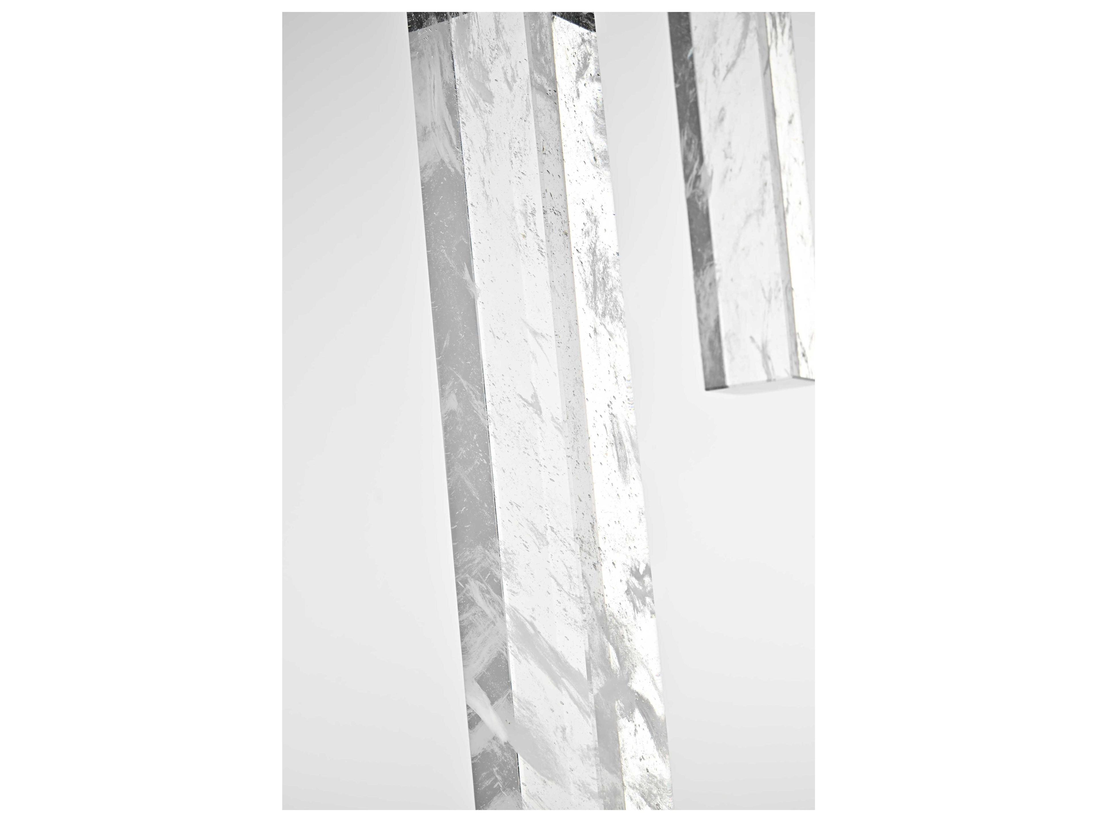 Elegant Lighting Aurora 9-Light Black Linear Pendant