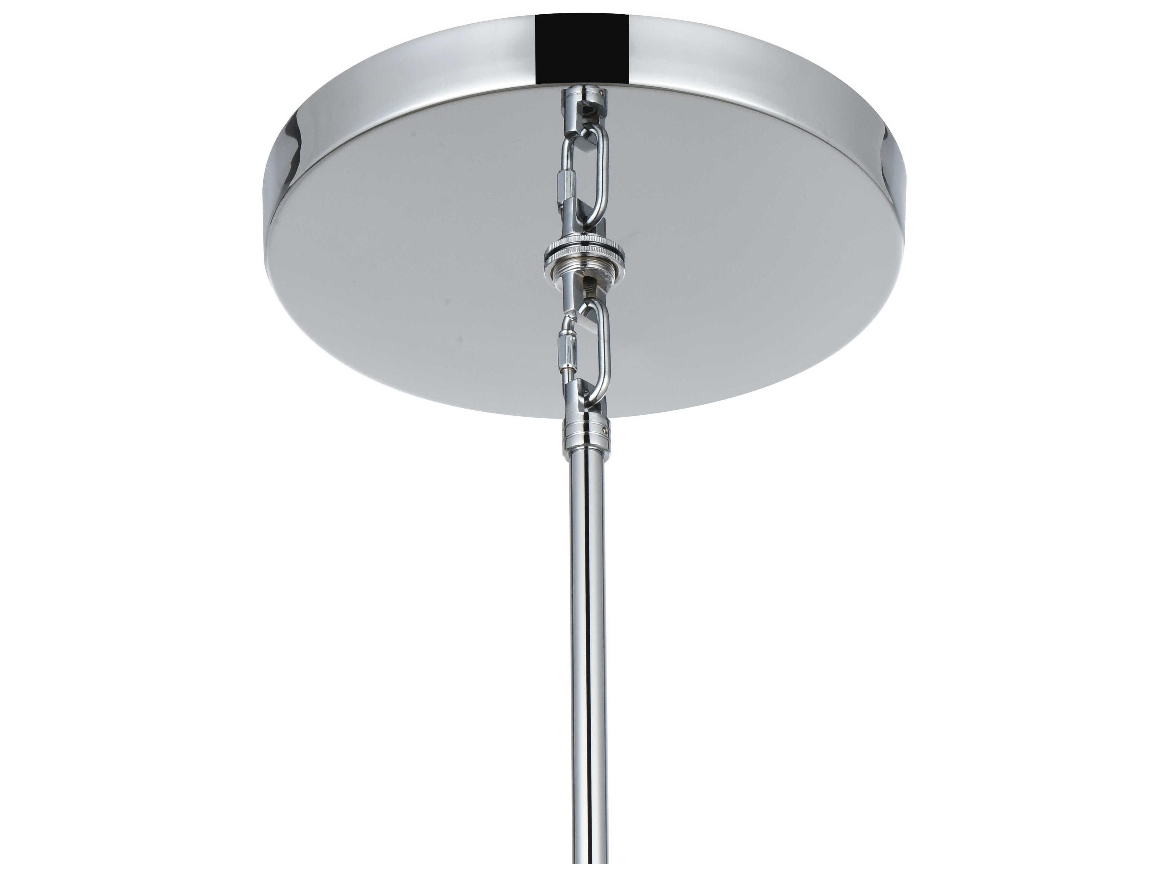 Elegant Lighting Vera 90-Light Chrome Sputnik Pendant