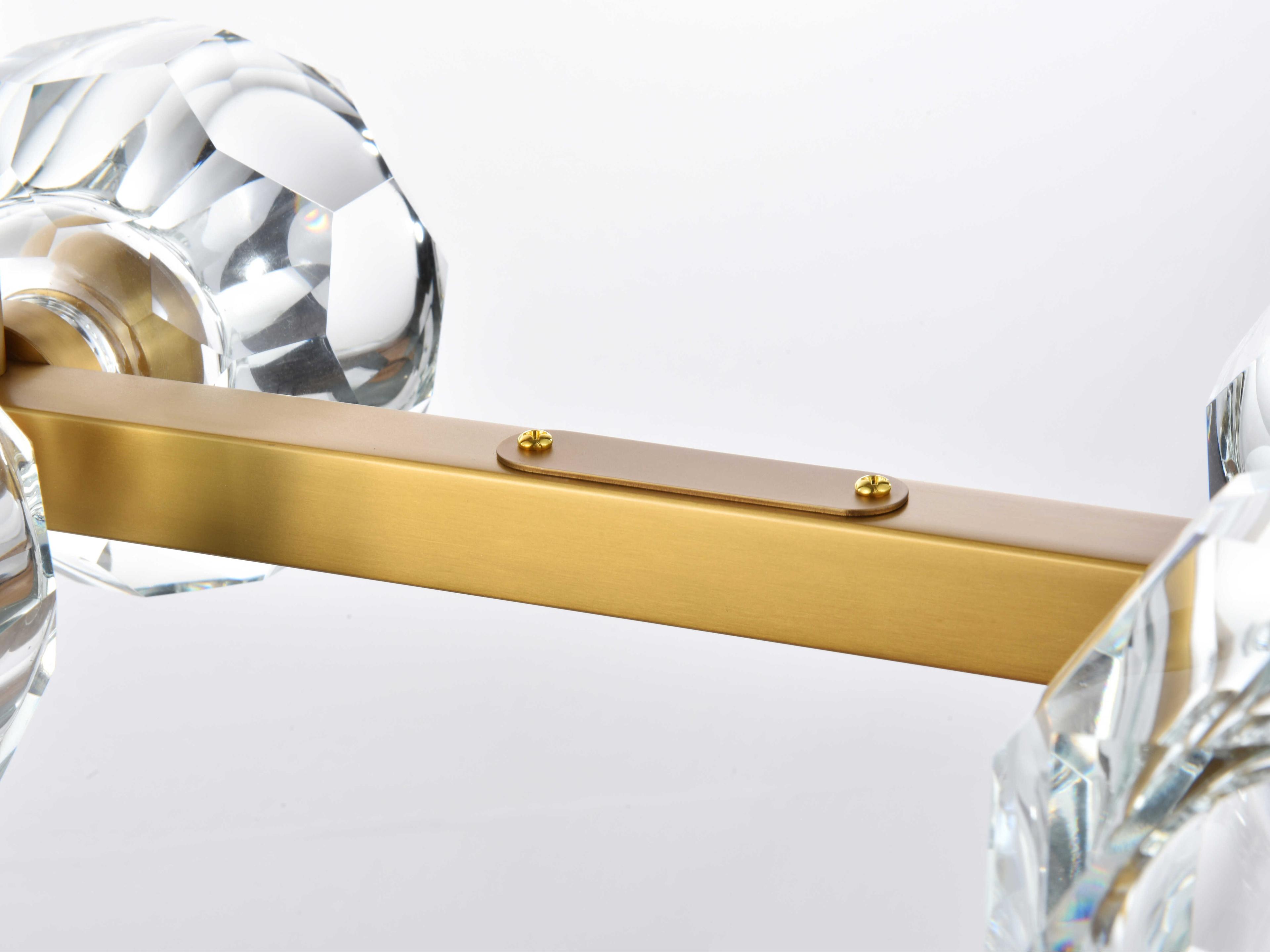 Elegant Lighting Eren 8-Light Satin Gold Linear Island Pendant