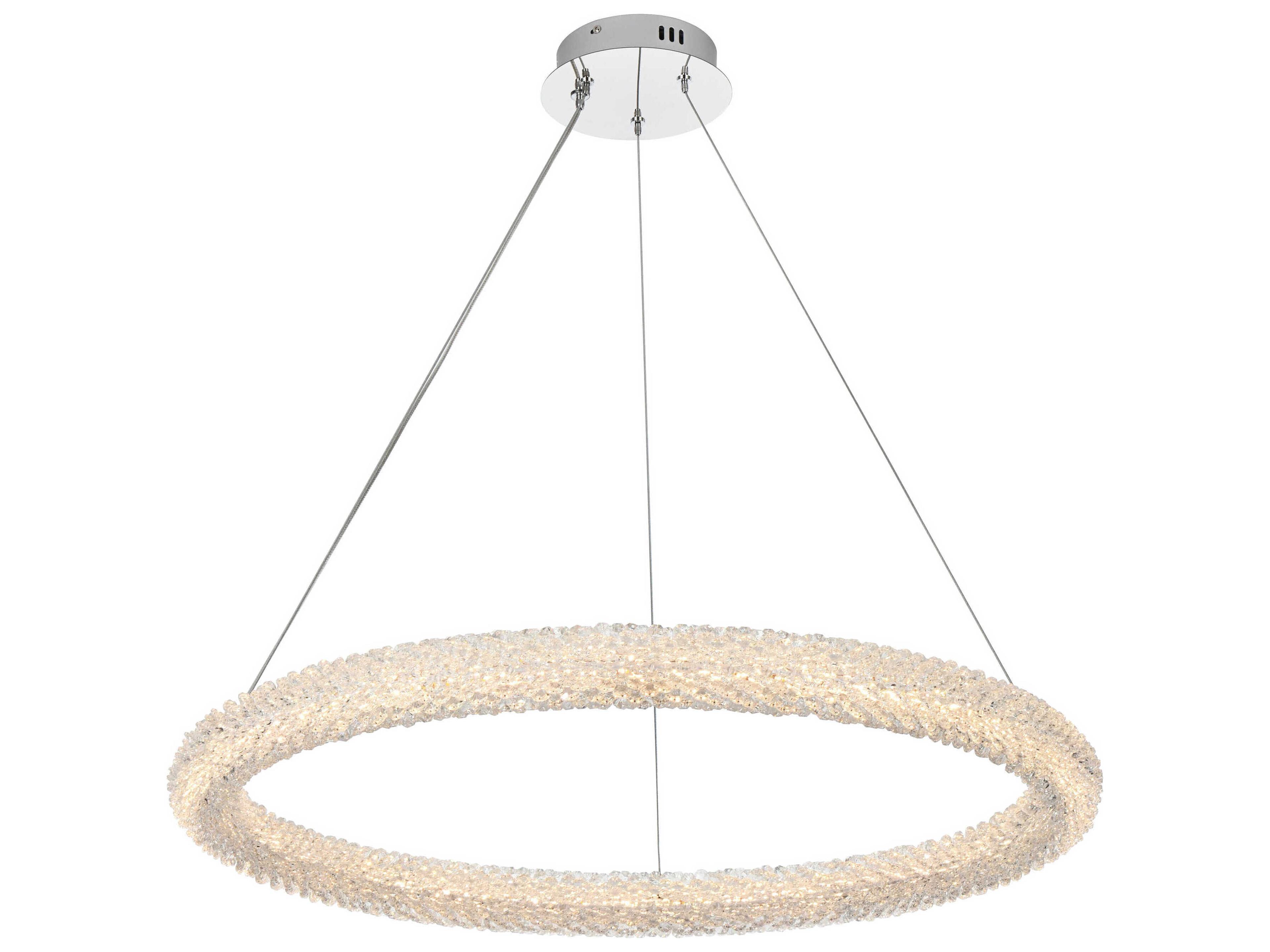 Bowen 1-Light Chrome Round Pendant