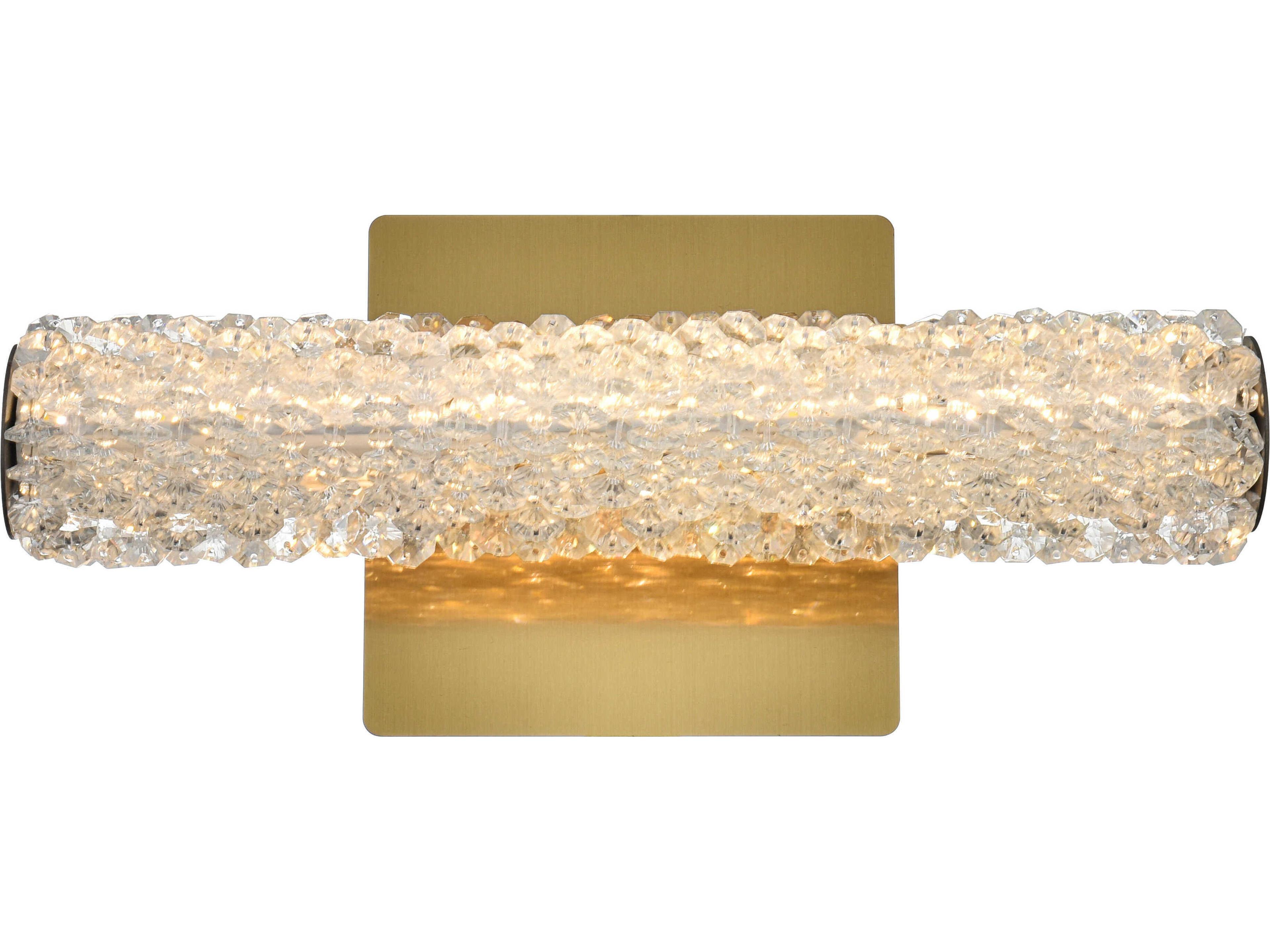 Bowen 1-Light Satin Gold Wall Sconce