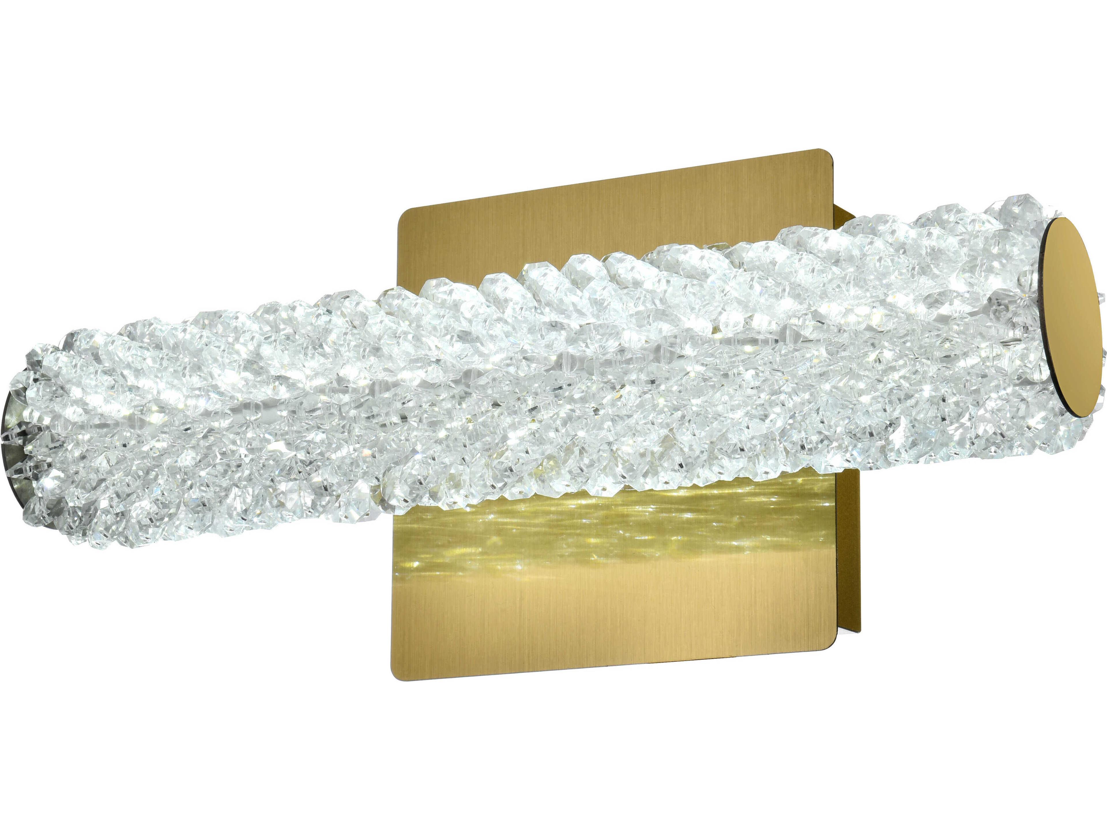 Elegant Lighting Bowen 1-Light Satin Gold Wall Sconce