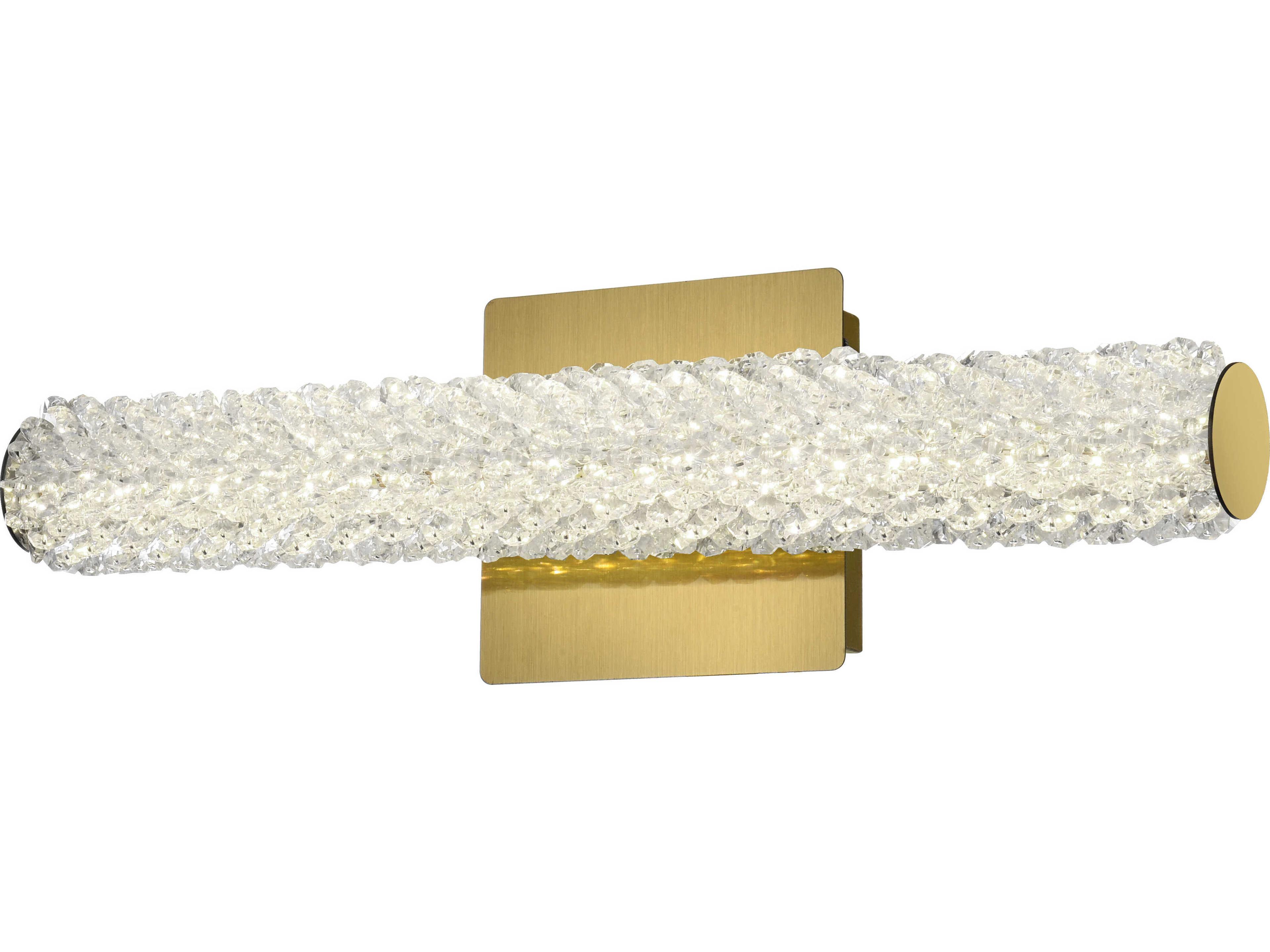 Elegant Lighting Bowen 1-Light Satin Gold Wall Sconce