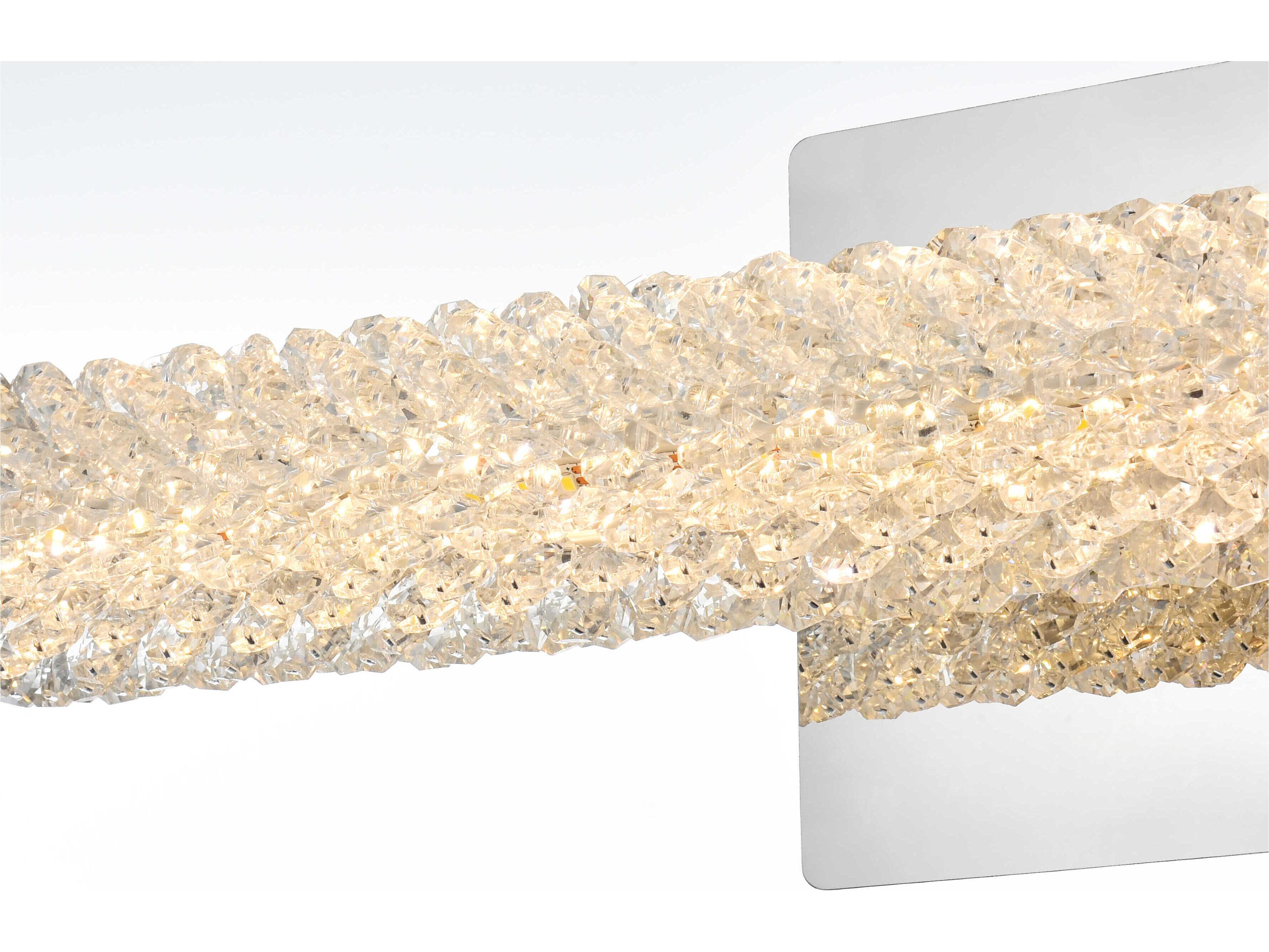 Elegant Lighting Bowen 1-Light Chrome Wall Sconce