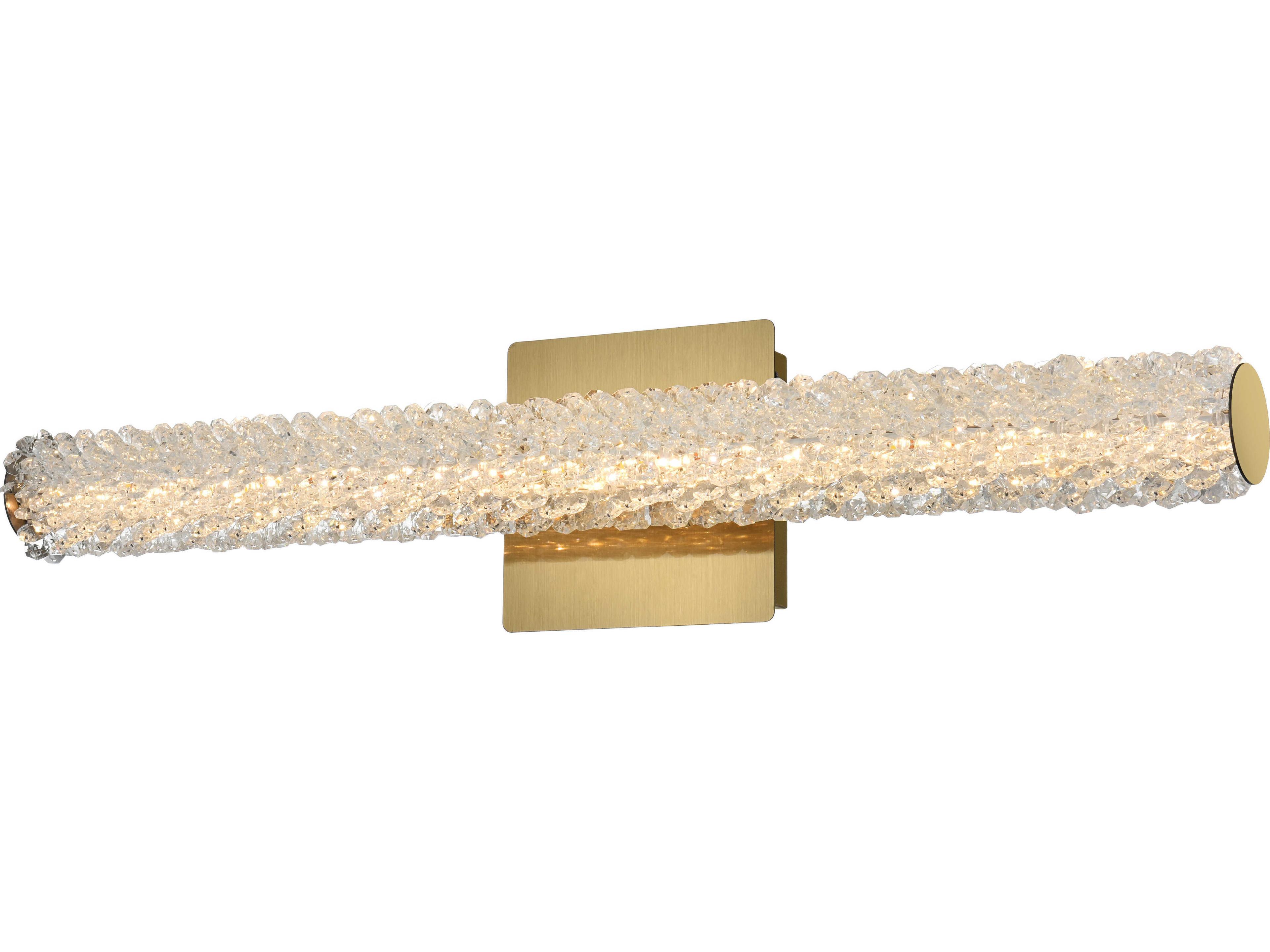 Elegant Lighting Bowen 1-Light Satin Gold Wall Sconce