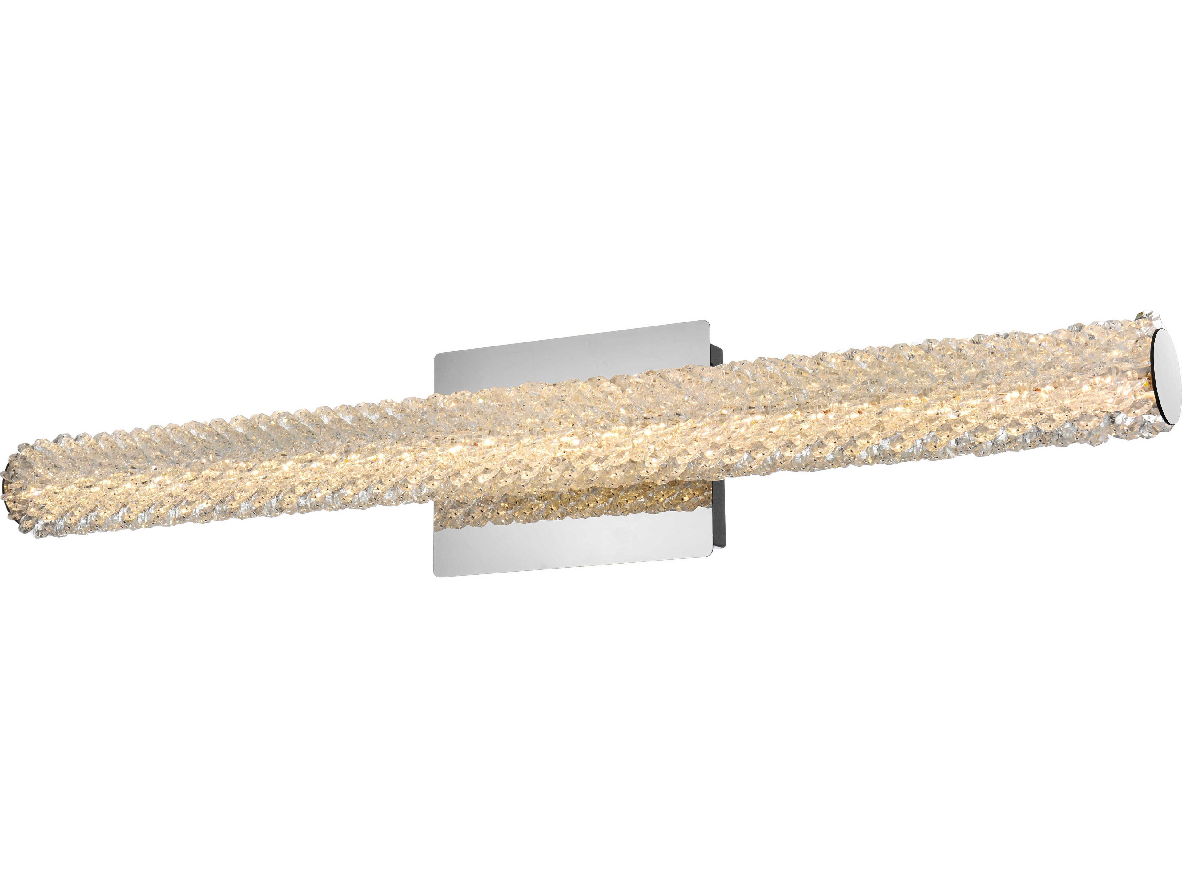 Elegant Lighting Bowen 1-Light Chrome Wall Sconce