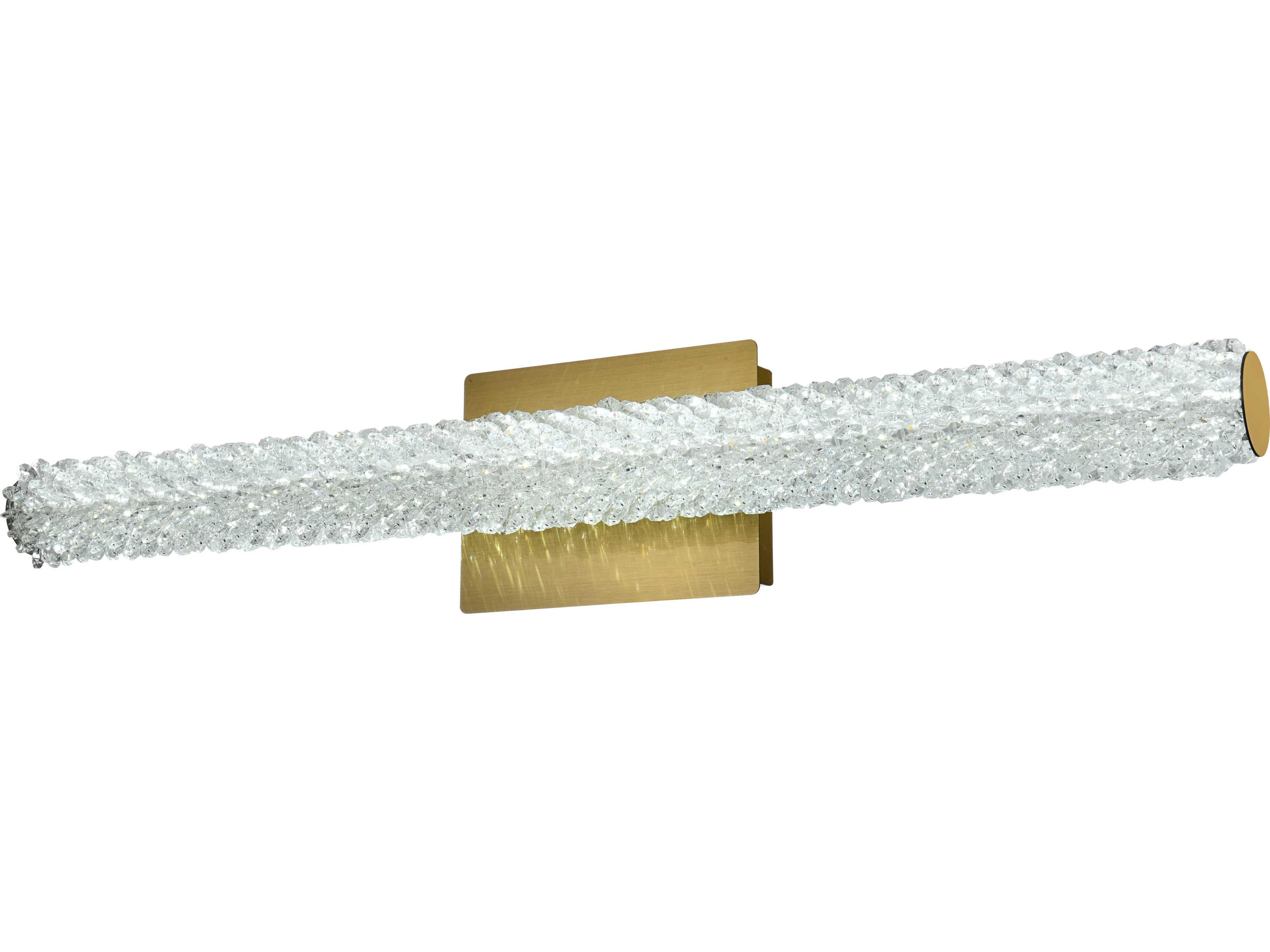 Elegant Lighting Bowen 1-Light Satin Gold Wall Sconce