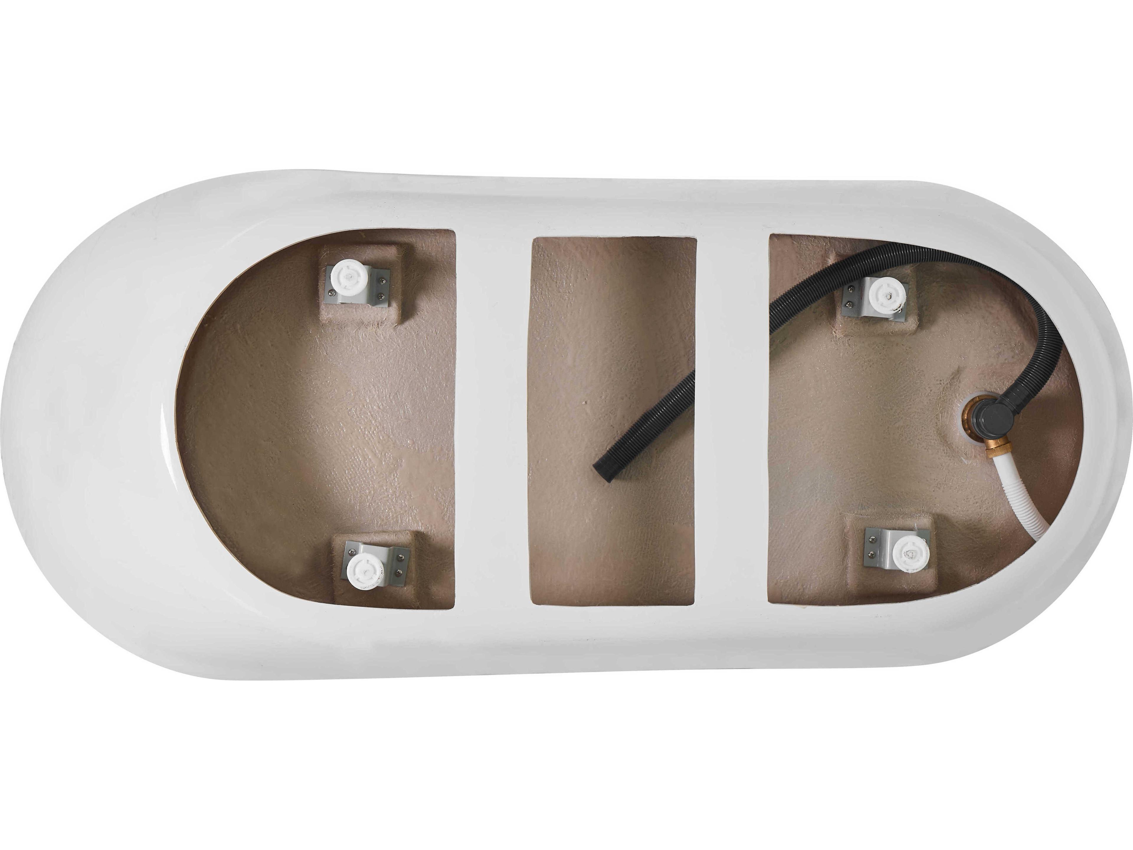 Elegant Lighting Chantal 67" Bathtub