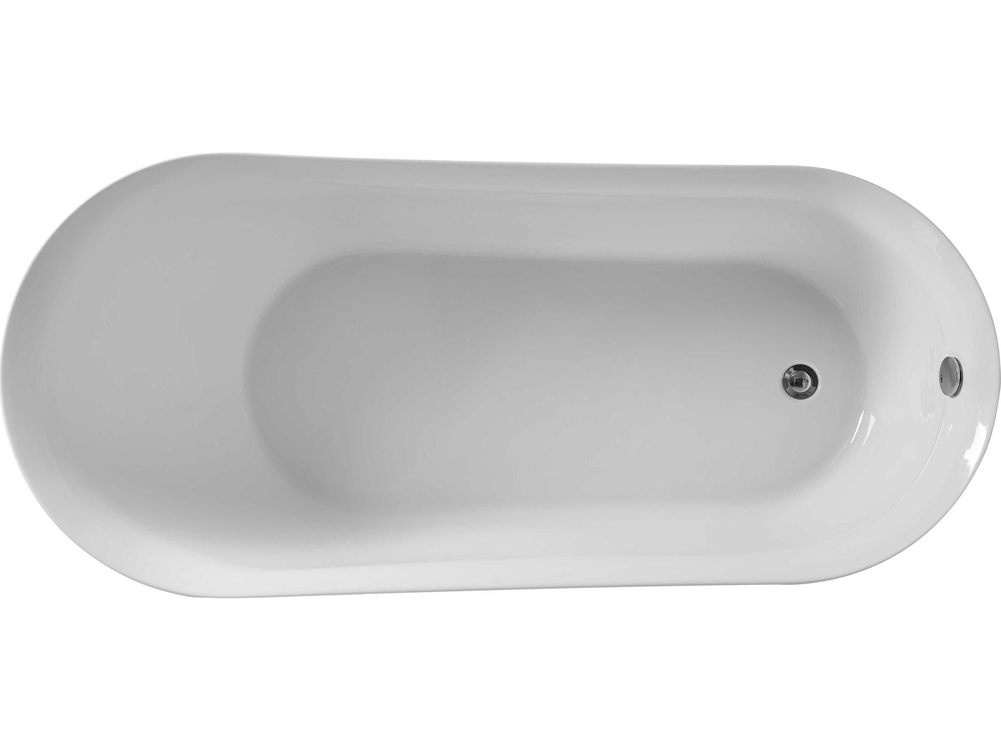 Elegant Lighting Chantal 70" Bathtub