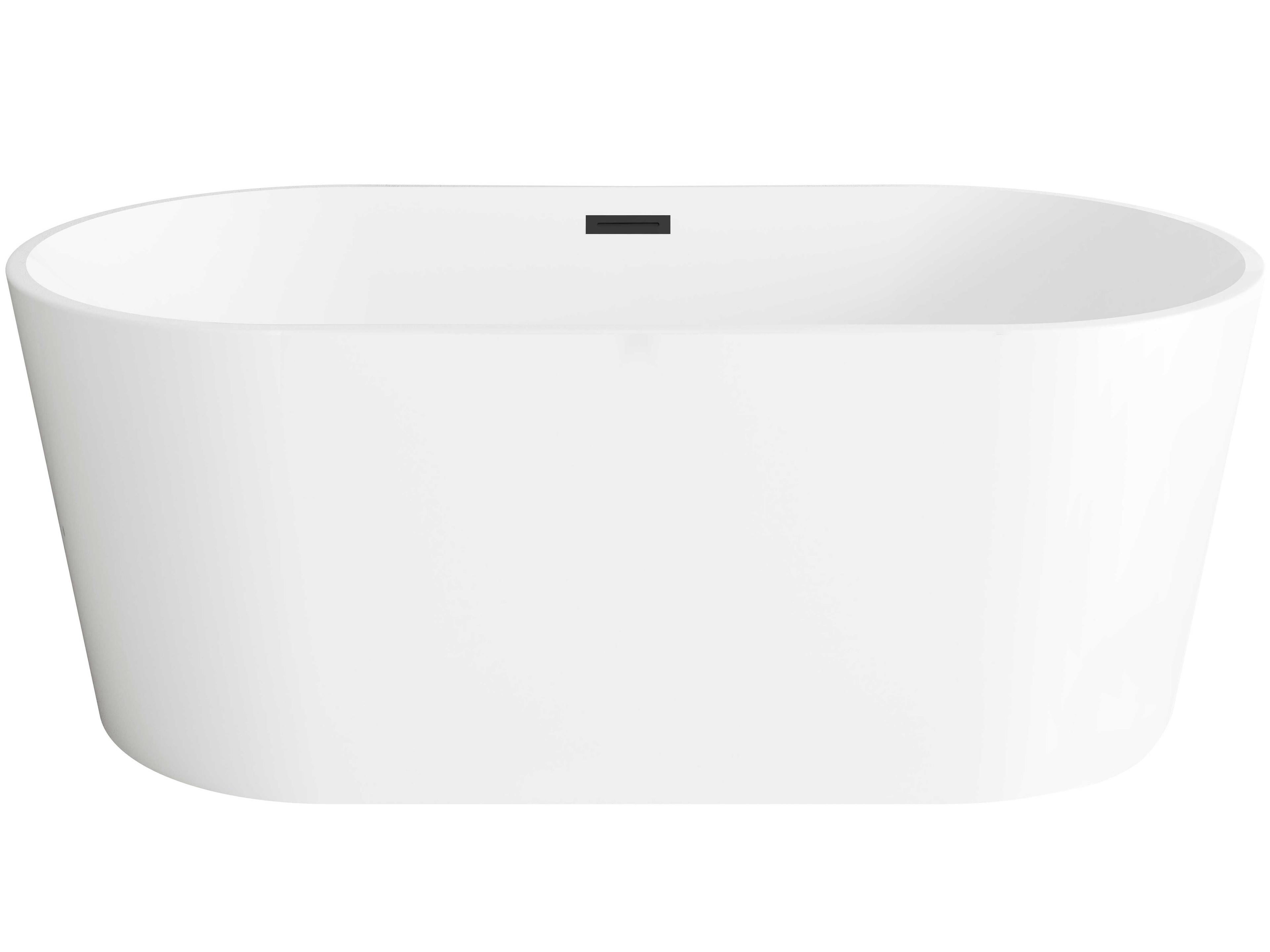Elegant Lighting Springfield Glossy White Bathtub