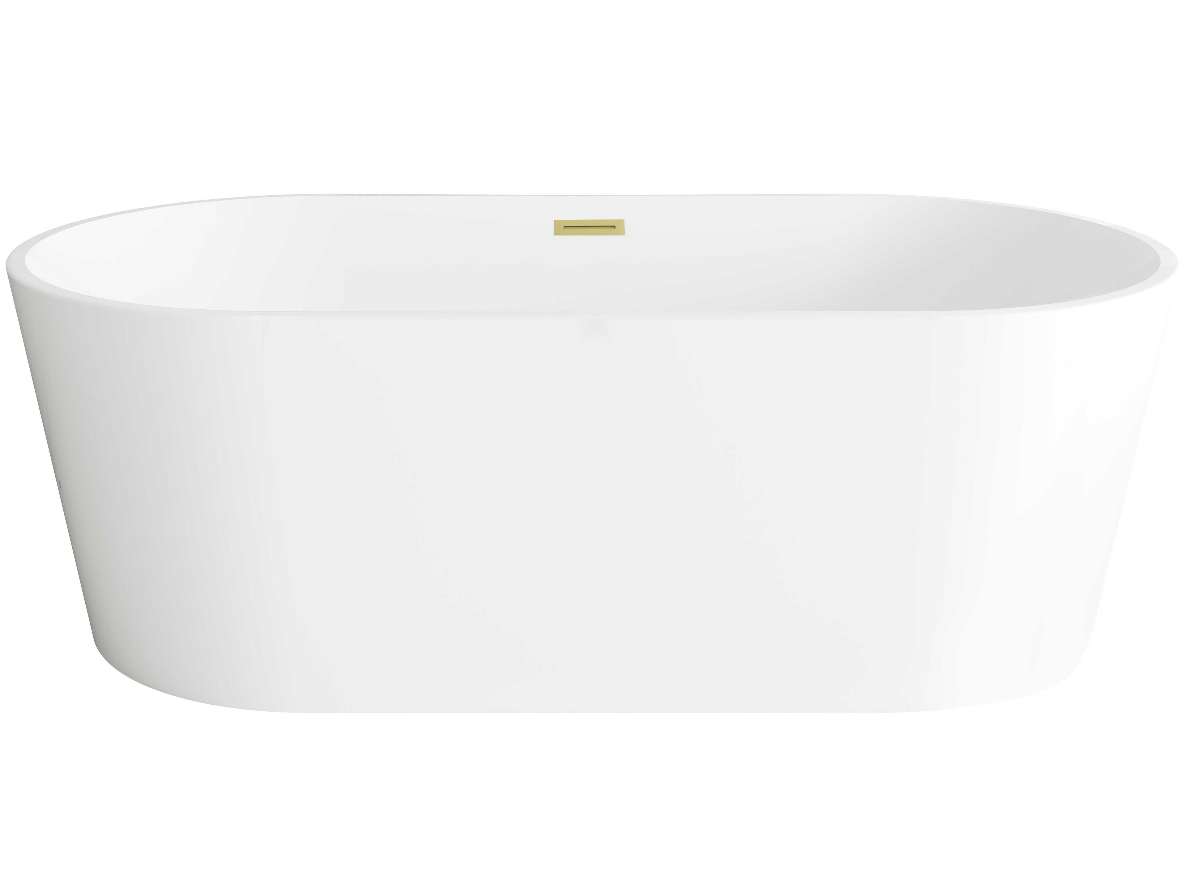 Springfield Glossy White Bathtub