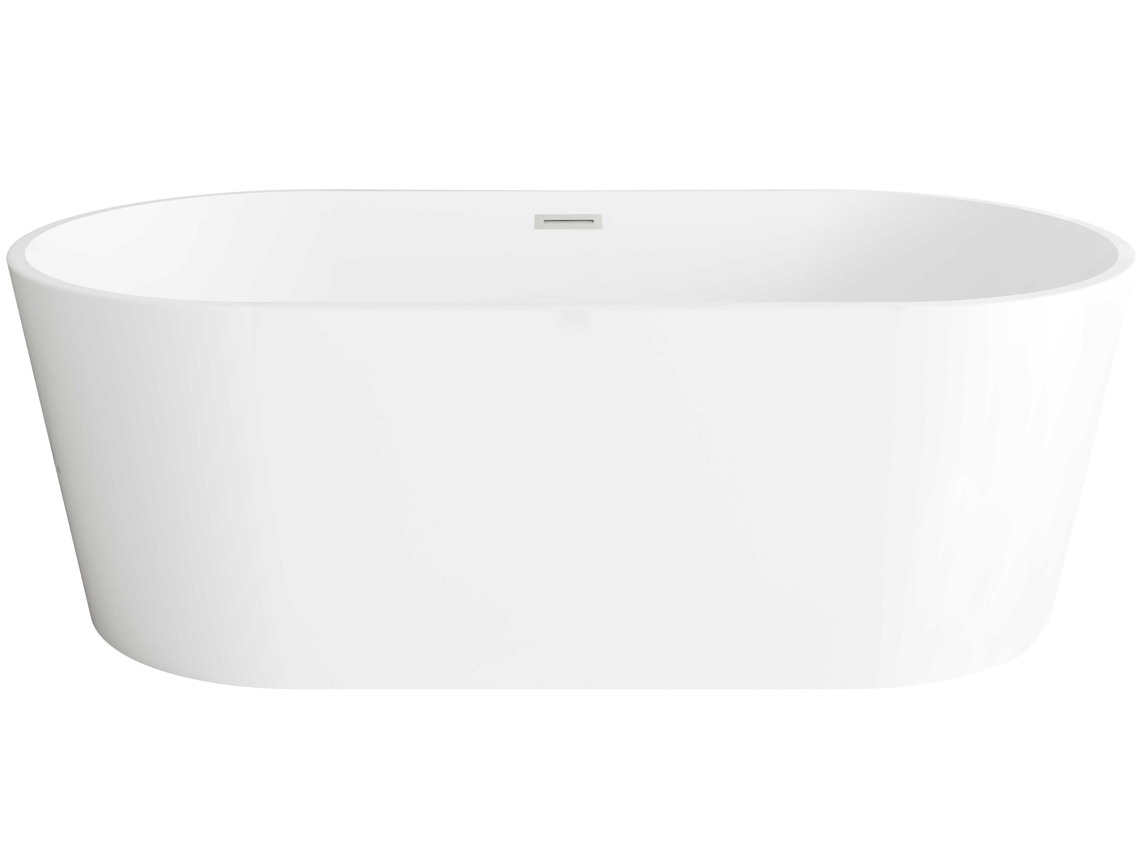 Elegant Lighting Springfield Glossy White Bathtub