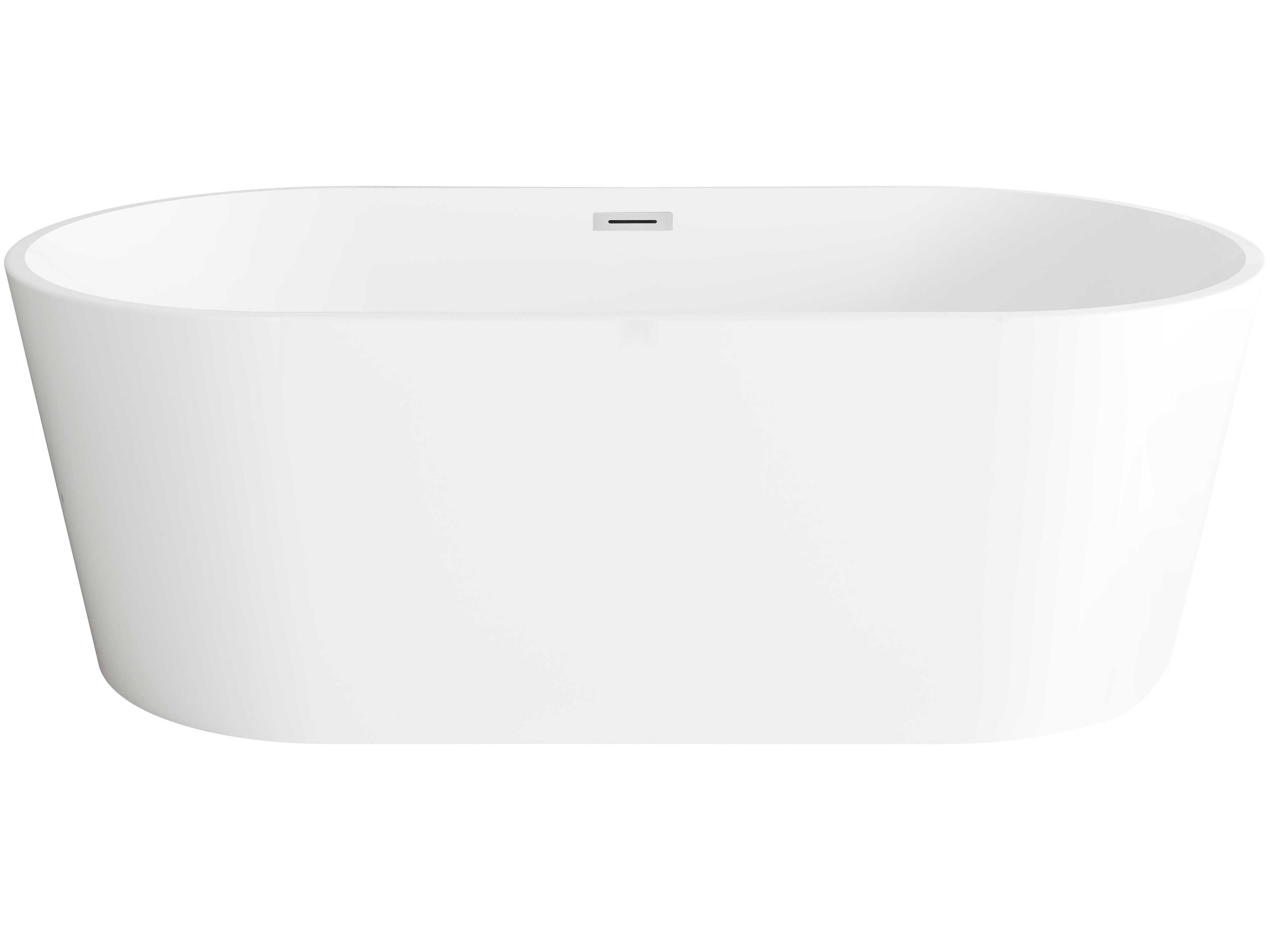 Elegant Lighting Springfield Glossy White Bathtub