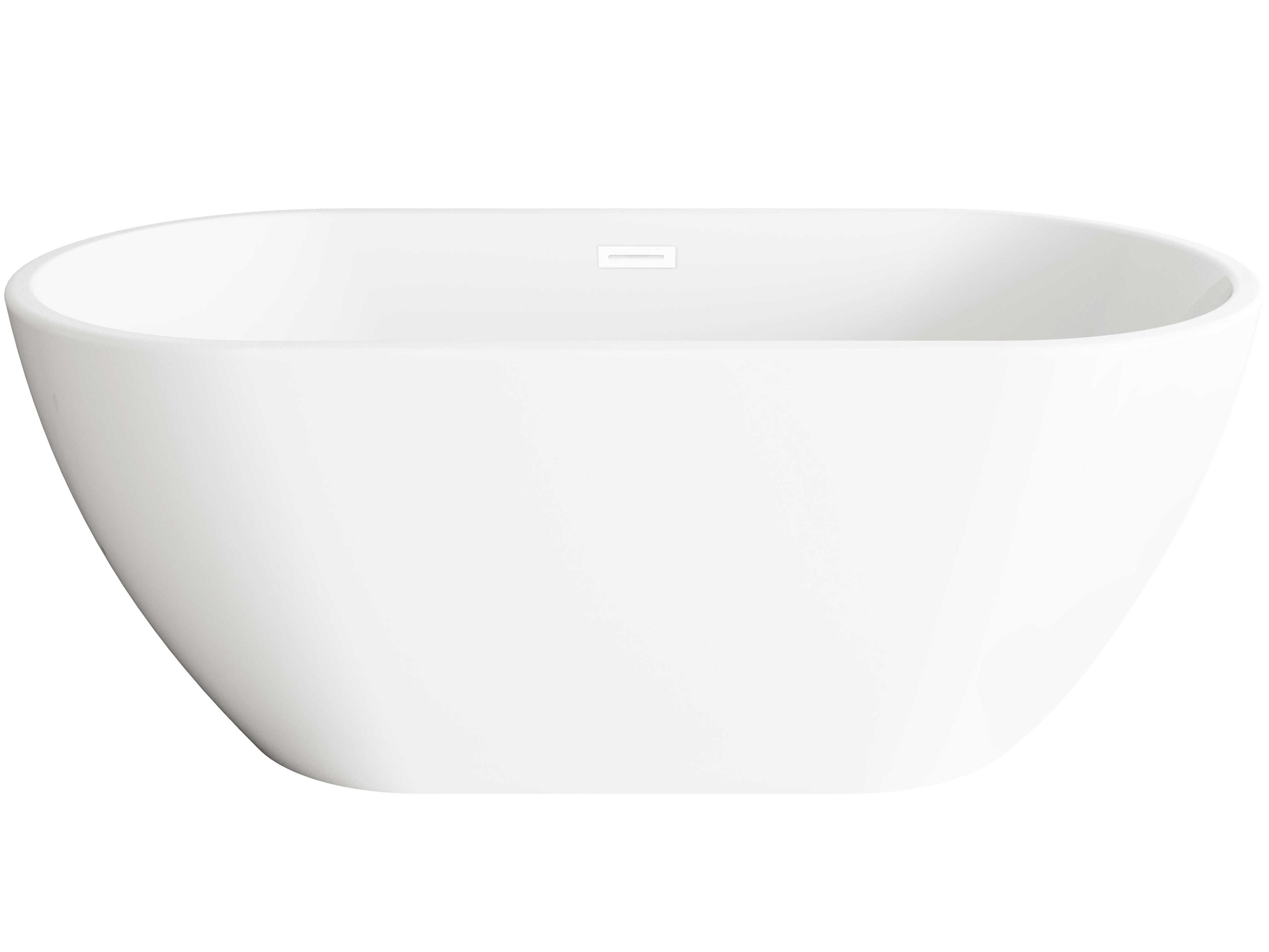 Elegant Lighting Fairview Glossy White Bathtub