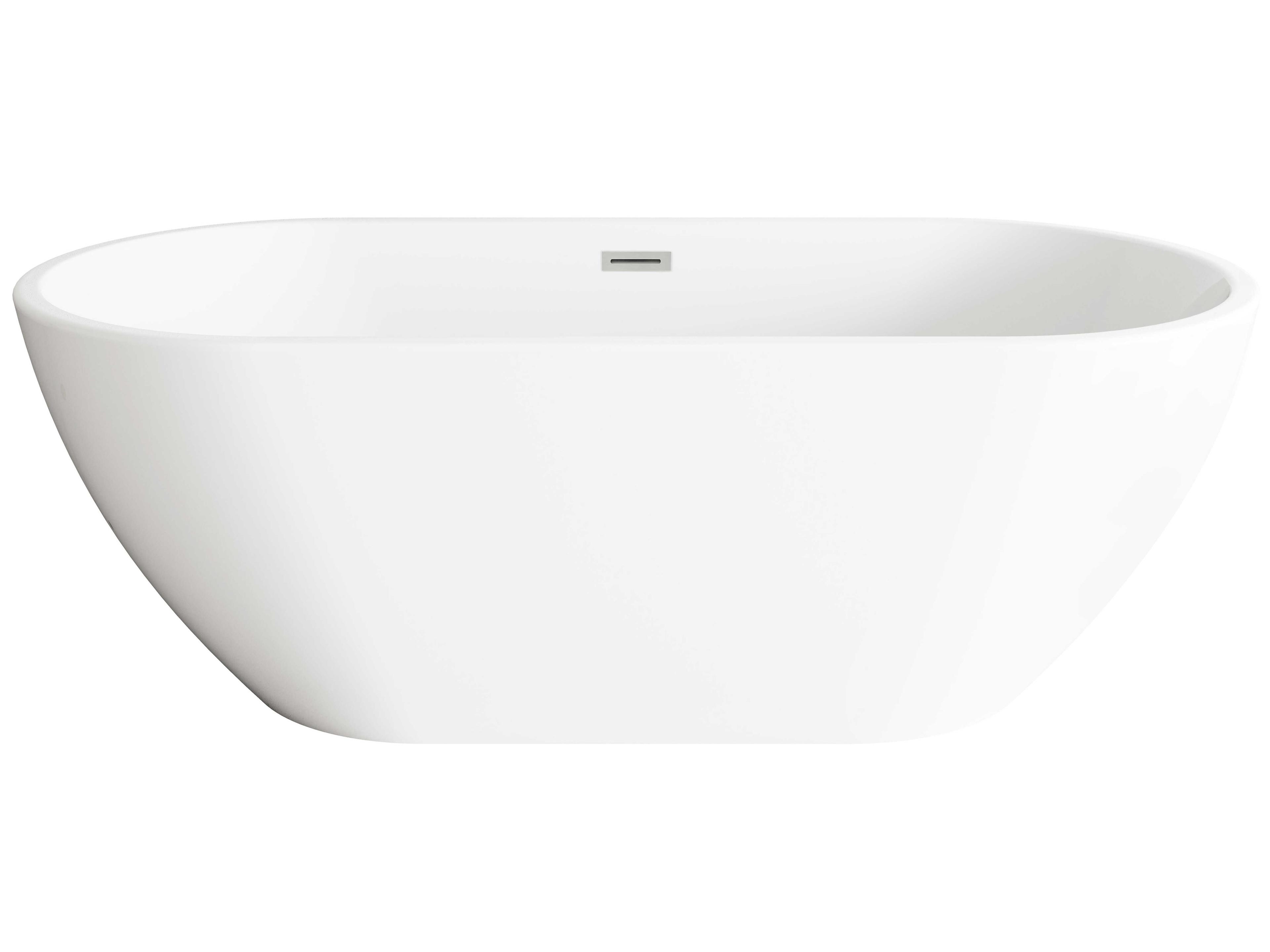 Elegant Lighting Fairview Glossy White Bathtub