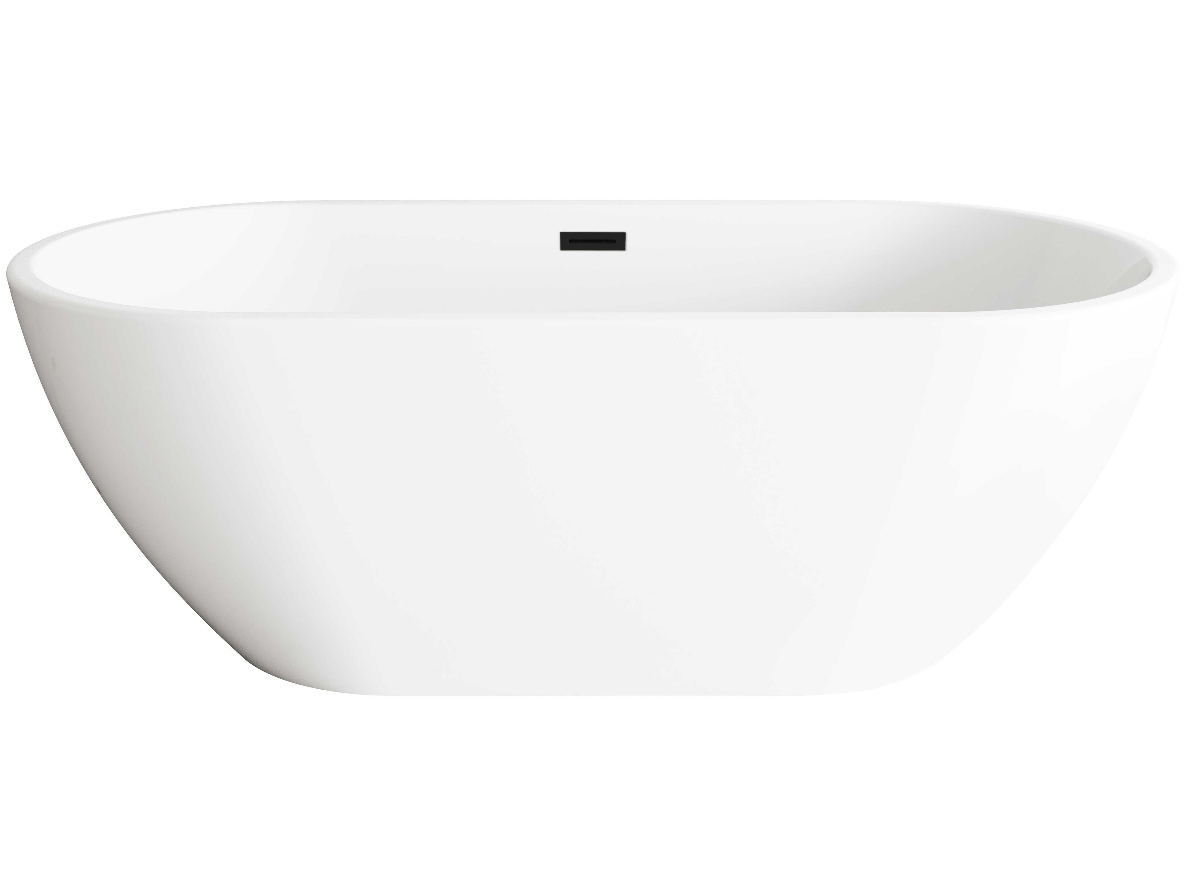 Elegant Lighting Fairview Glossy White Bathtub
