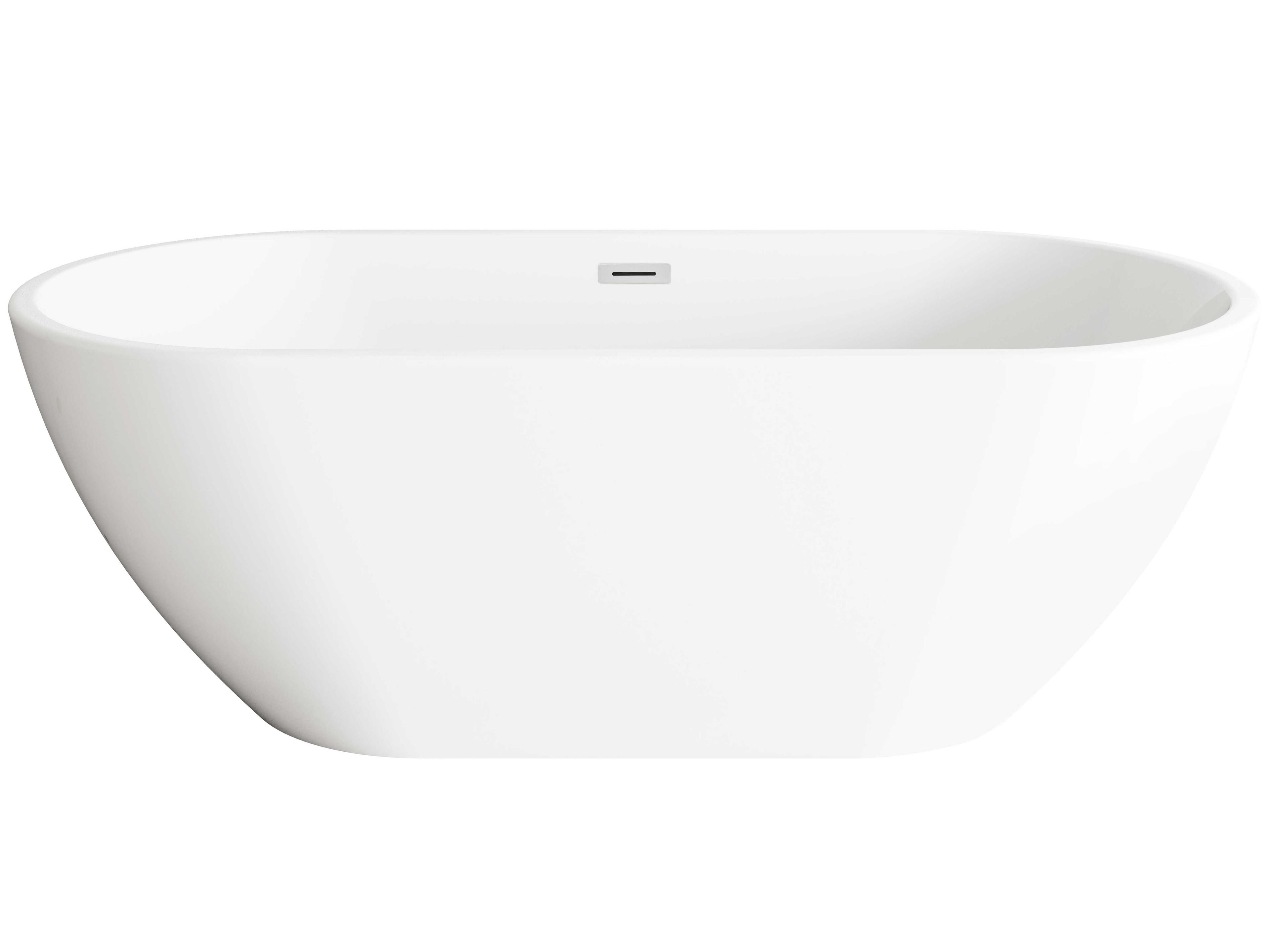 Elegant Lighting Fairview Glossy White Bathtub