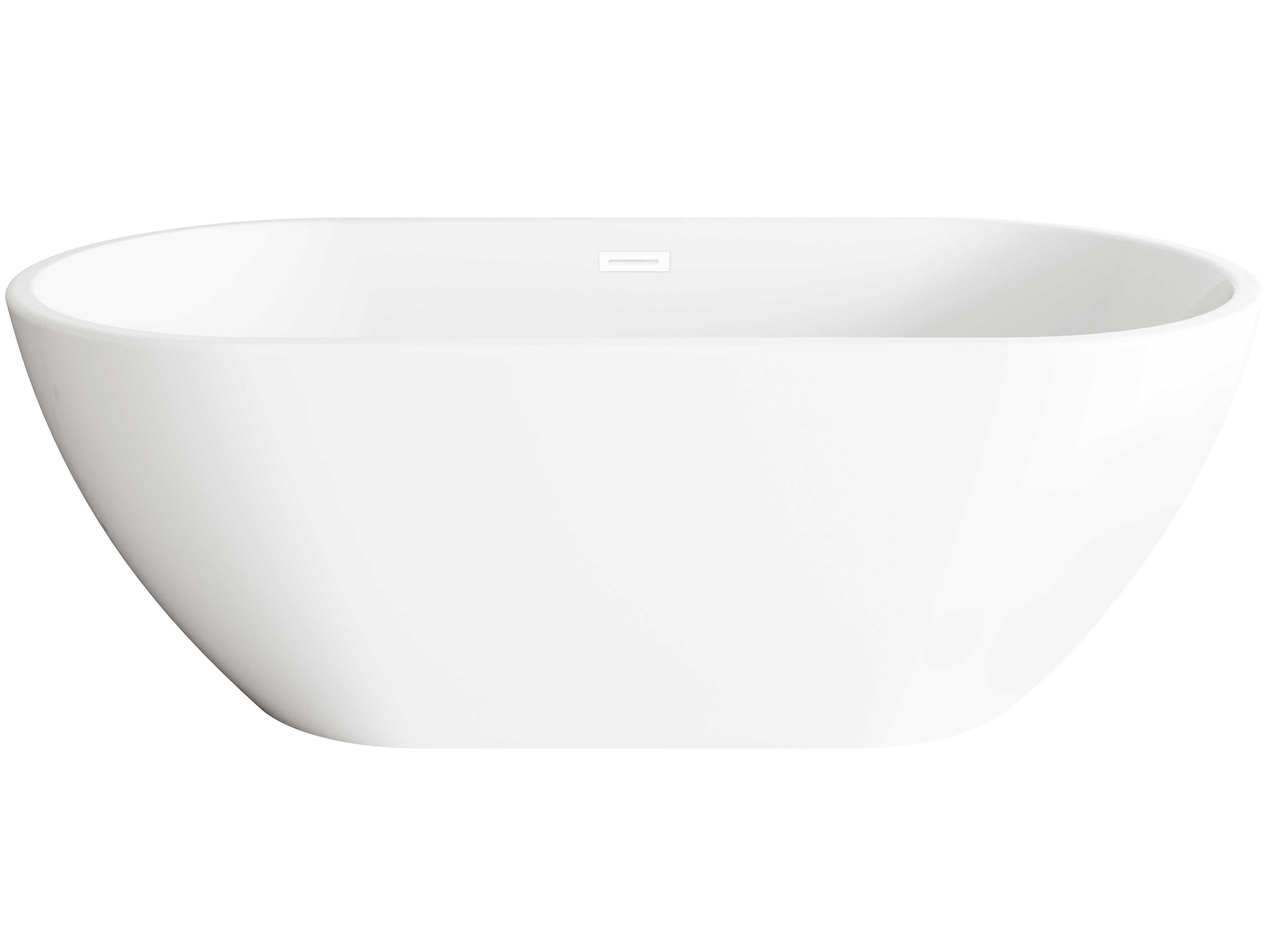 Elegant Lighting Fairview Glossy White Bathtub