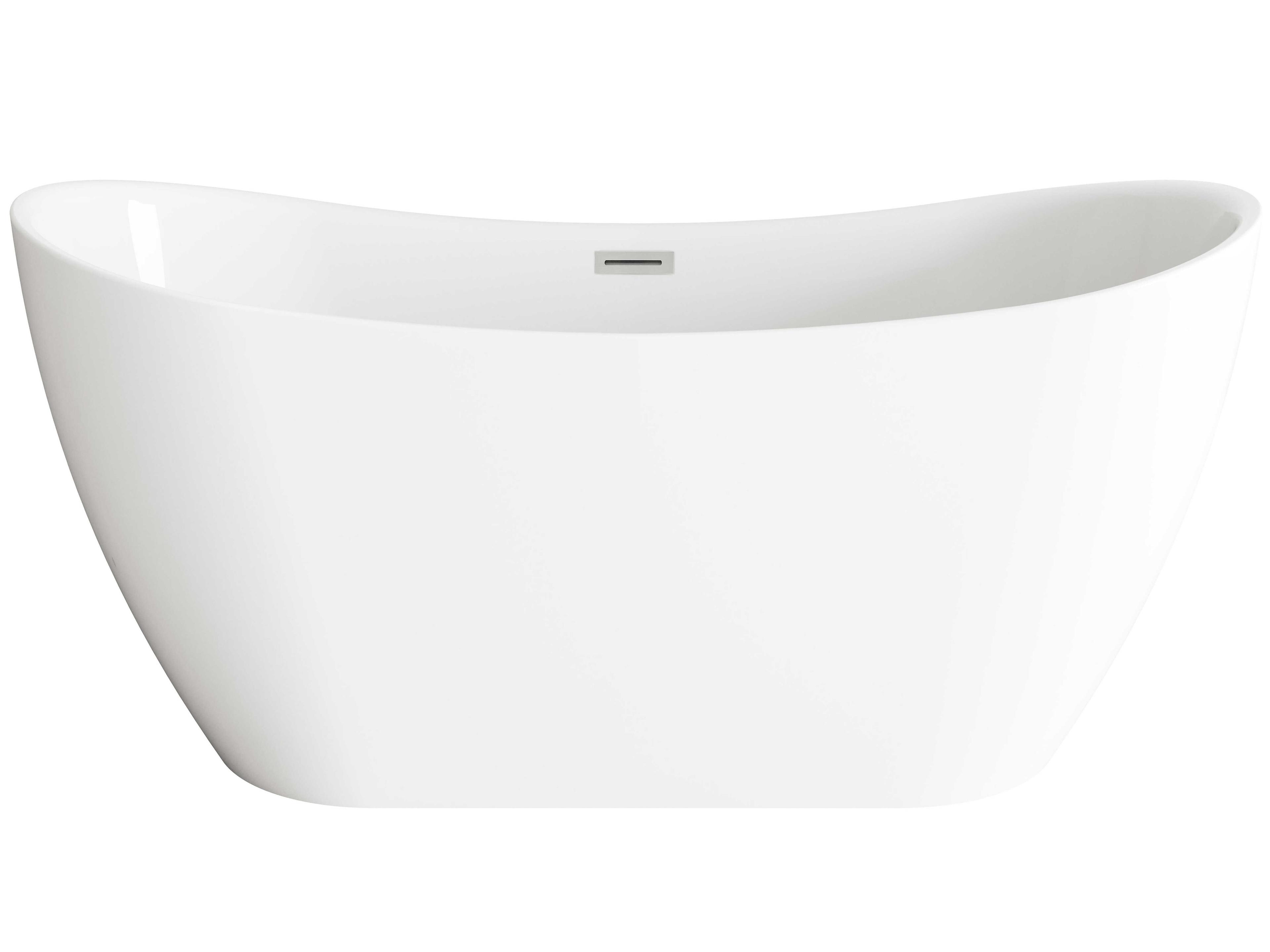 Elegant Lighting Bristol Glossy White Bathtub