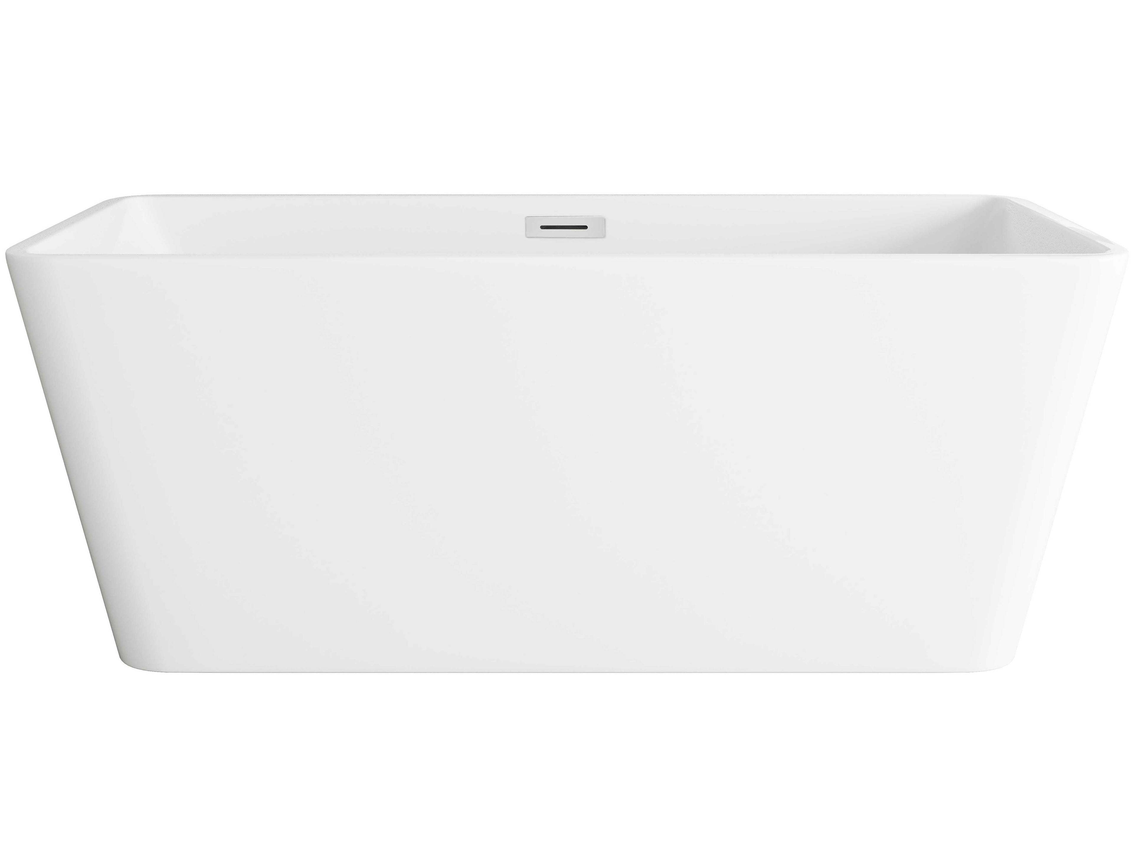 Elegant Lighting Jamison Glossy White Bathtub