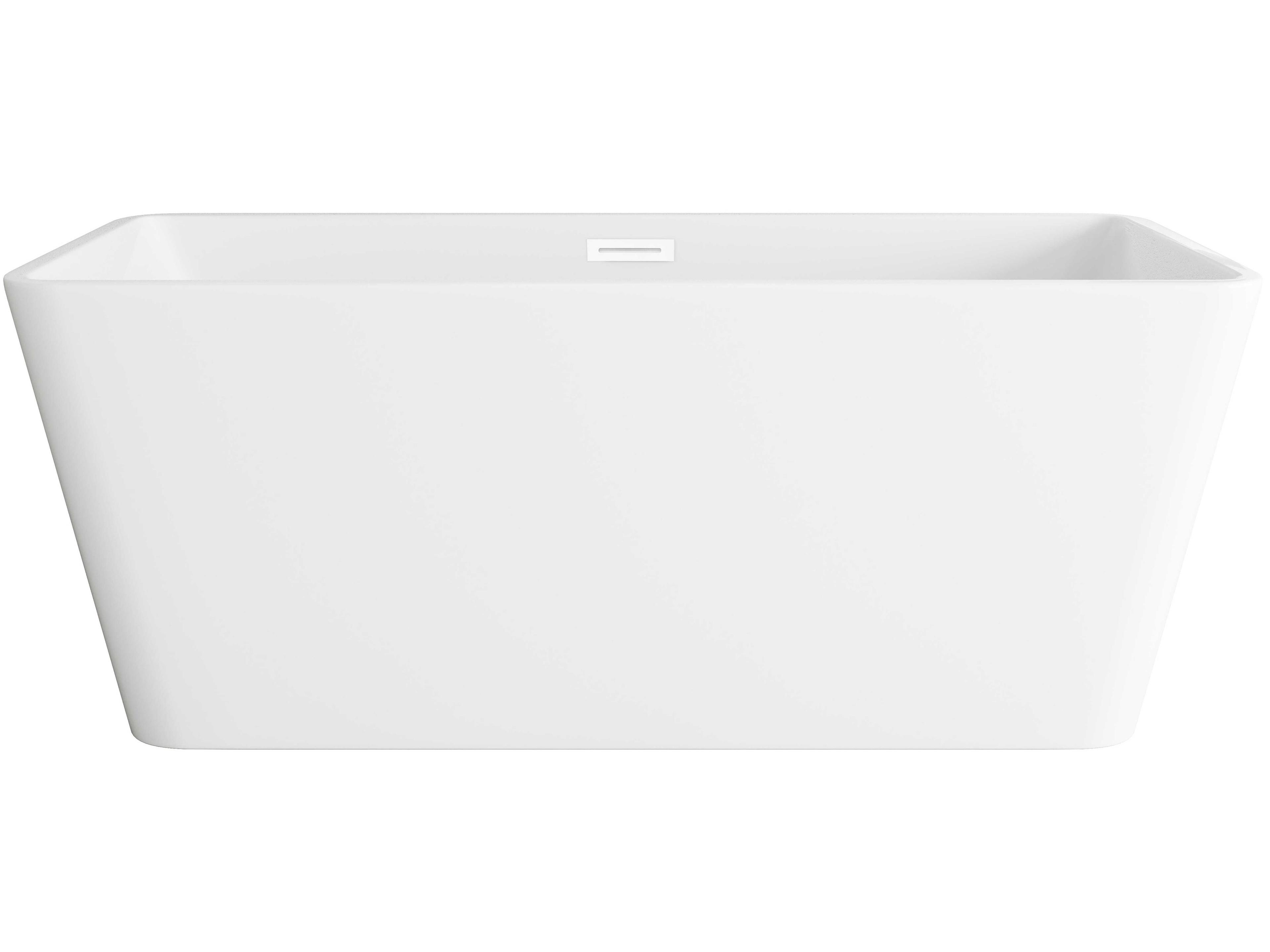 Elegant Lighting Jamison Glossy White Bathtub
