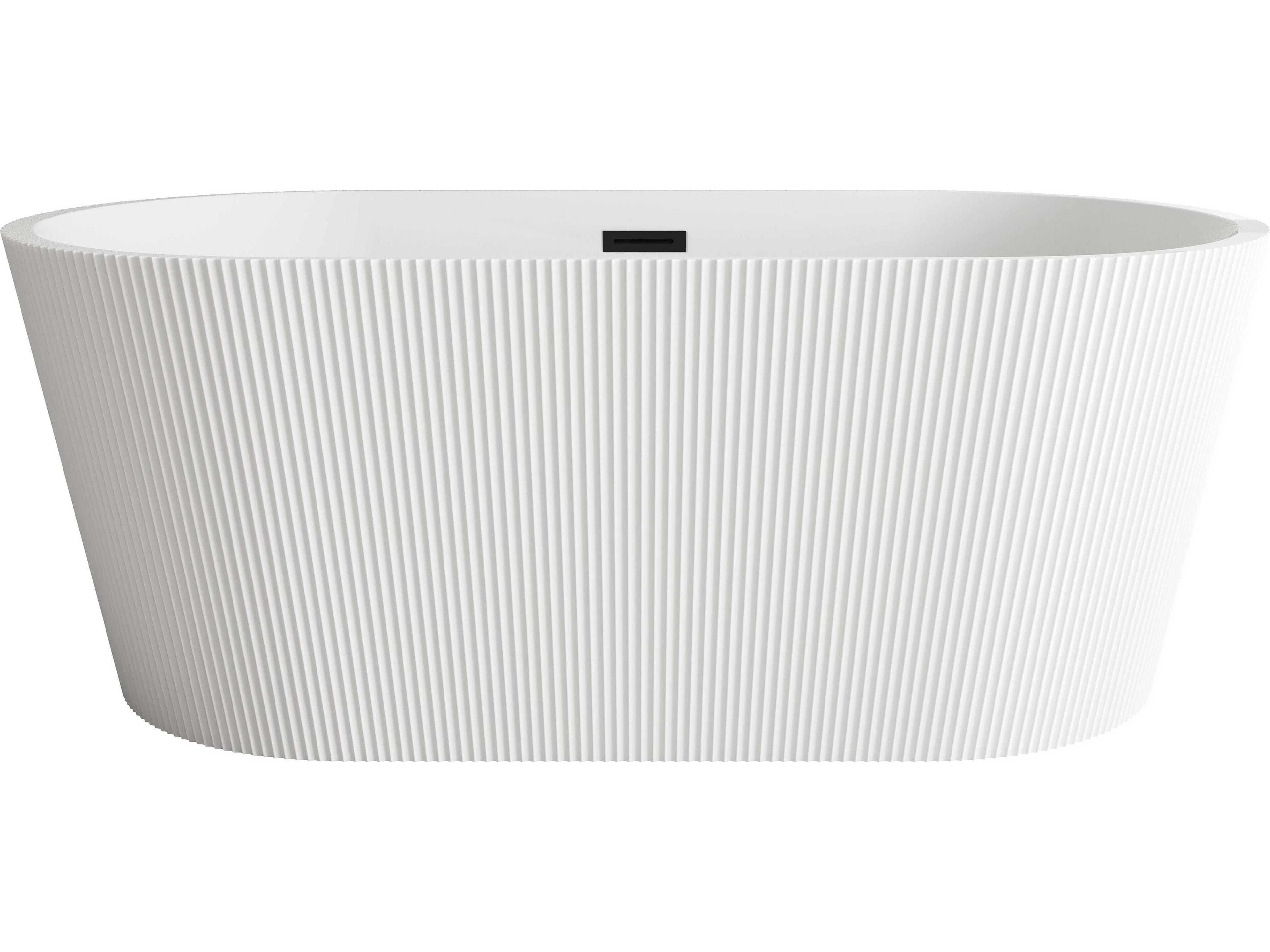 Elegant Lighting Bryant Glossy White Bathtub