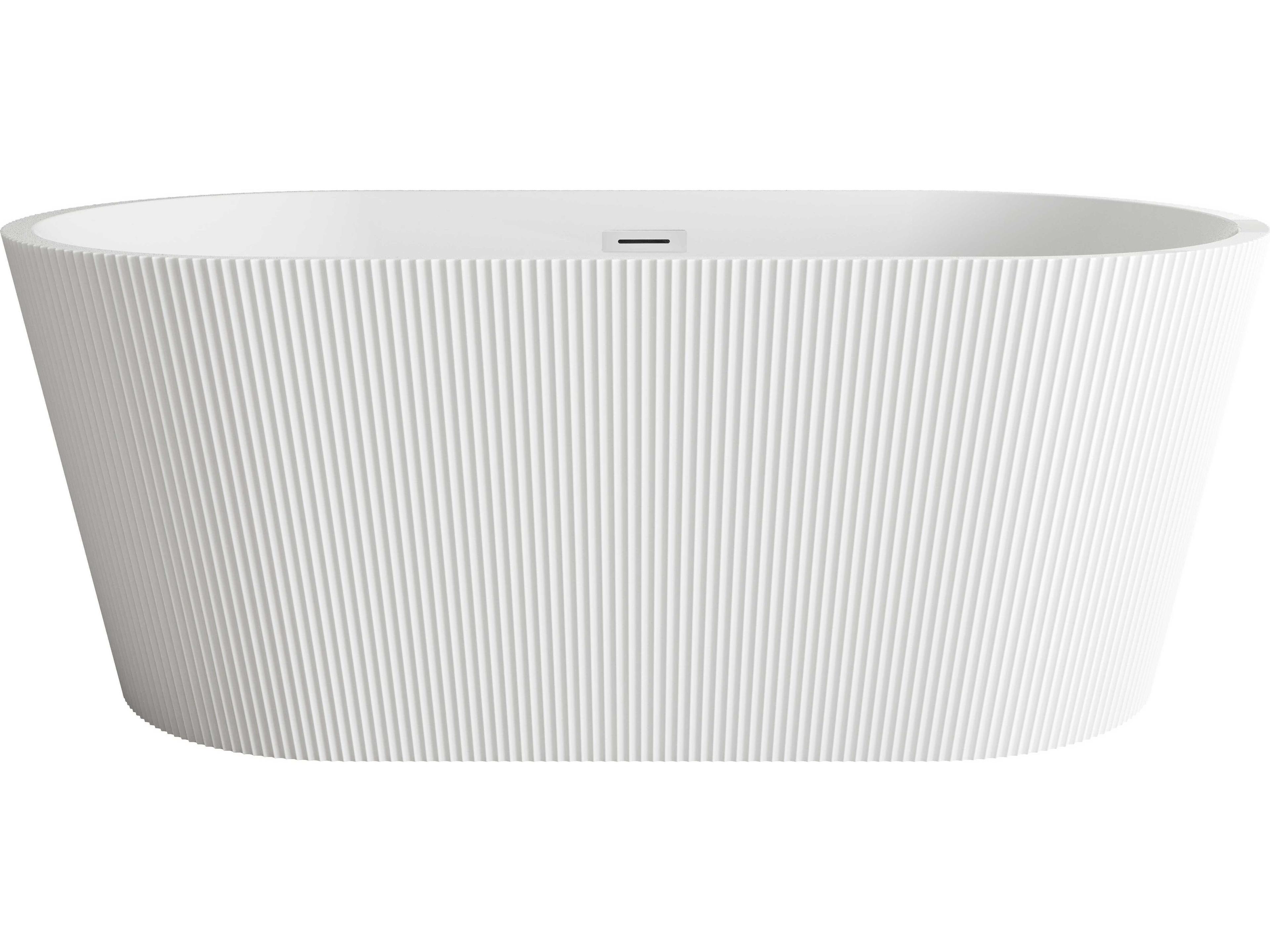 Elegant Lighting Bryant Glossy White Bathtub