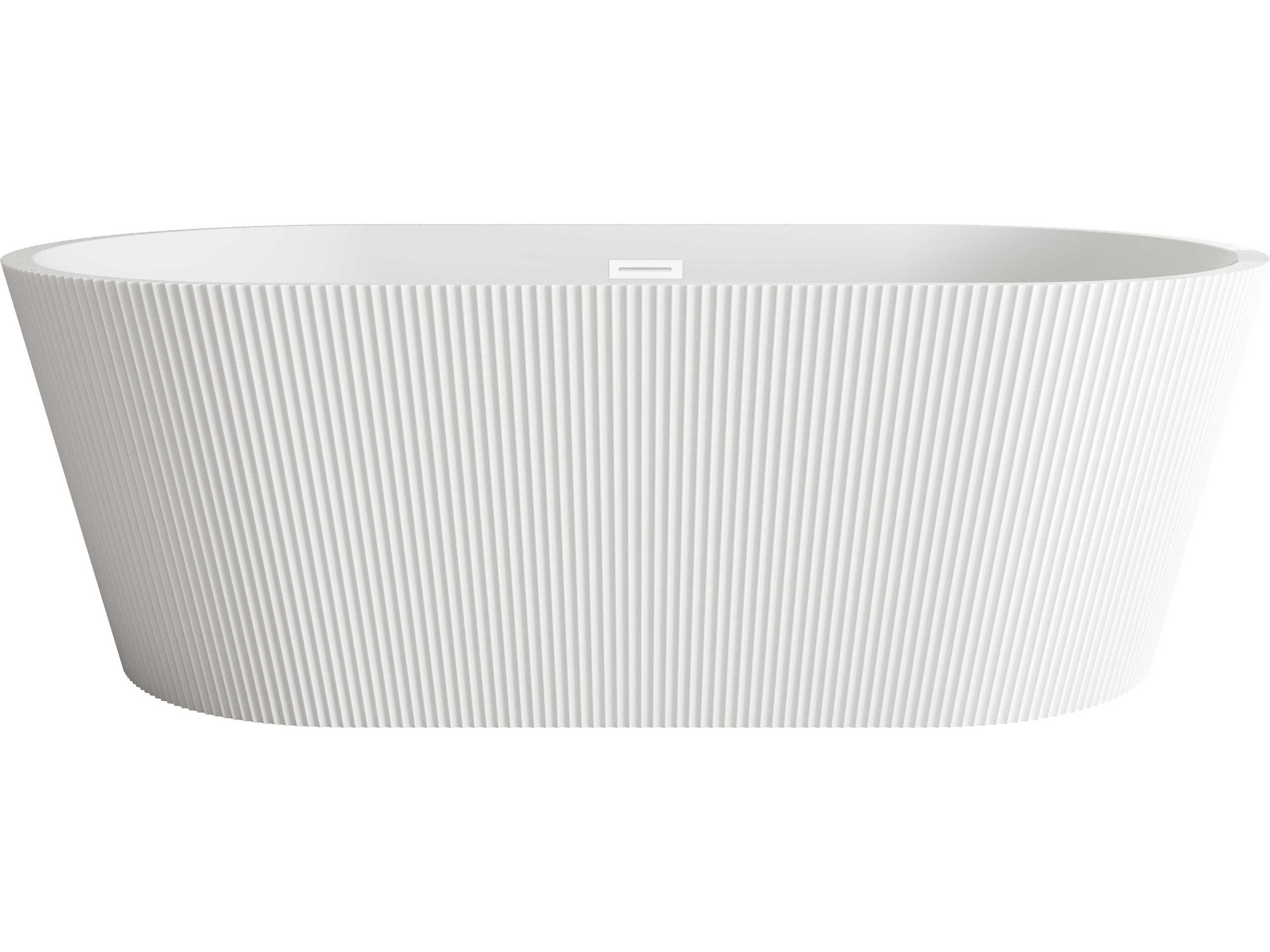 Elegant Lighting Bryant Glossy White Bathtub