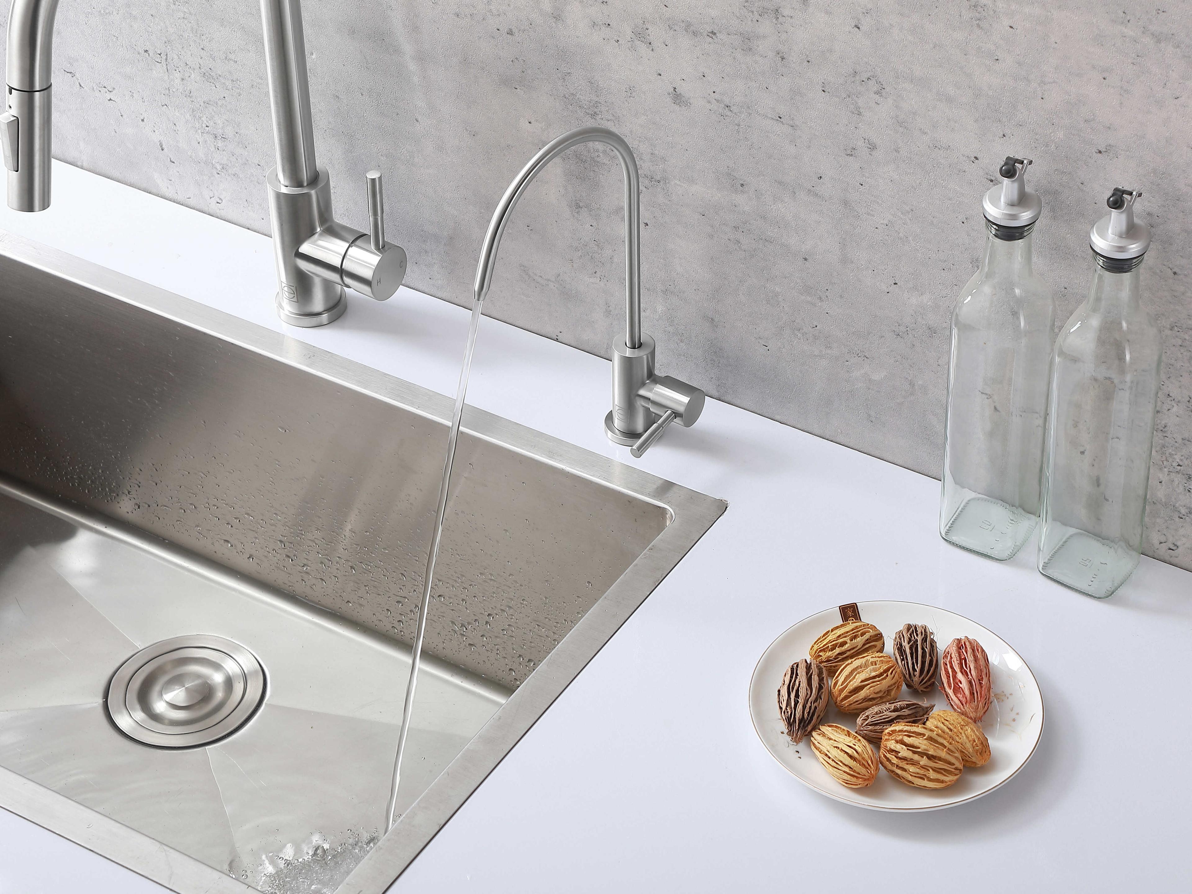 Elegant Lighting Rian Brushed Nickel Cold Water Dispenser