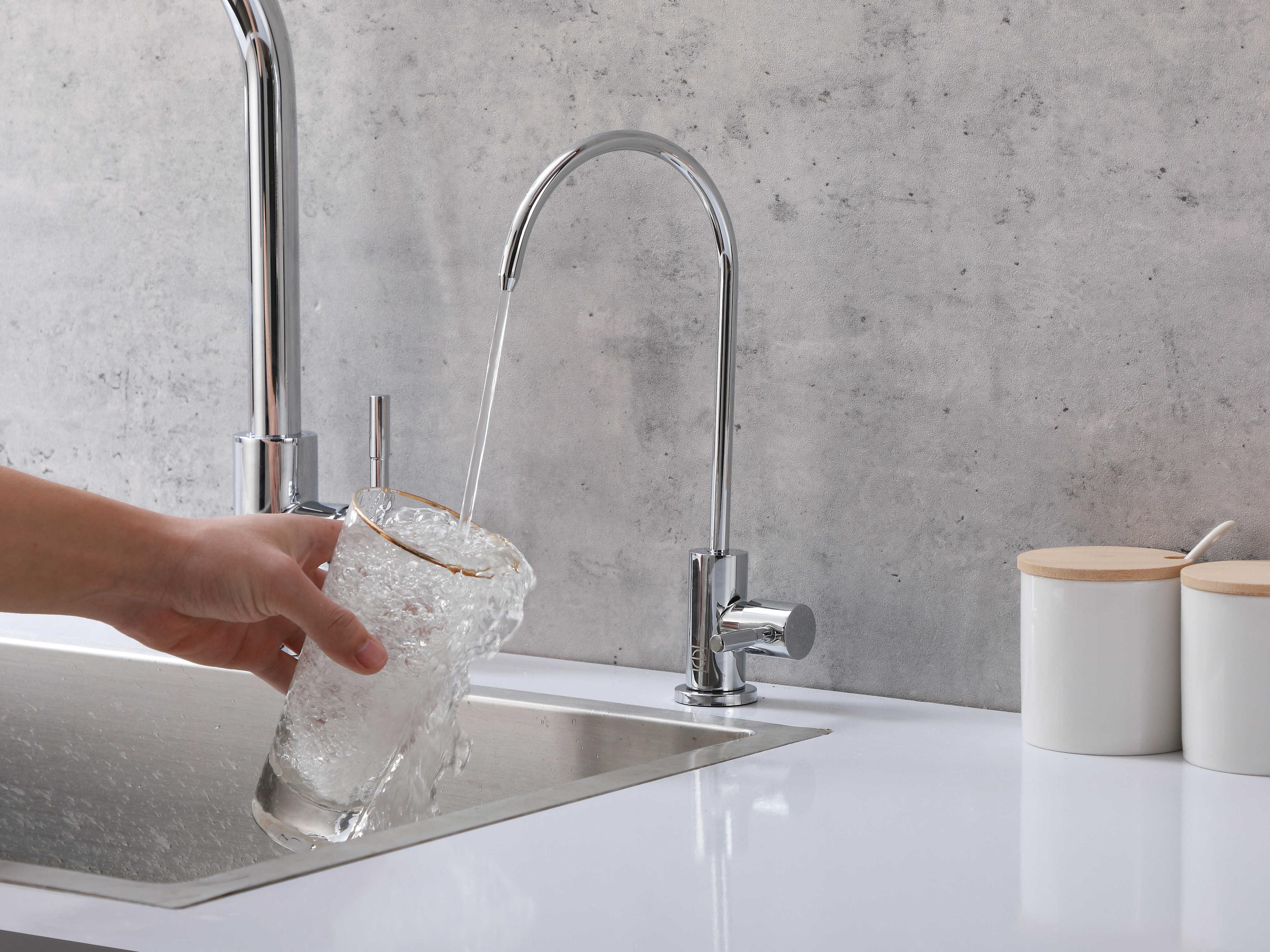 Elegant Lighting Rian Chrome Cold Water Dispenser