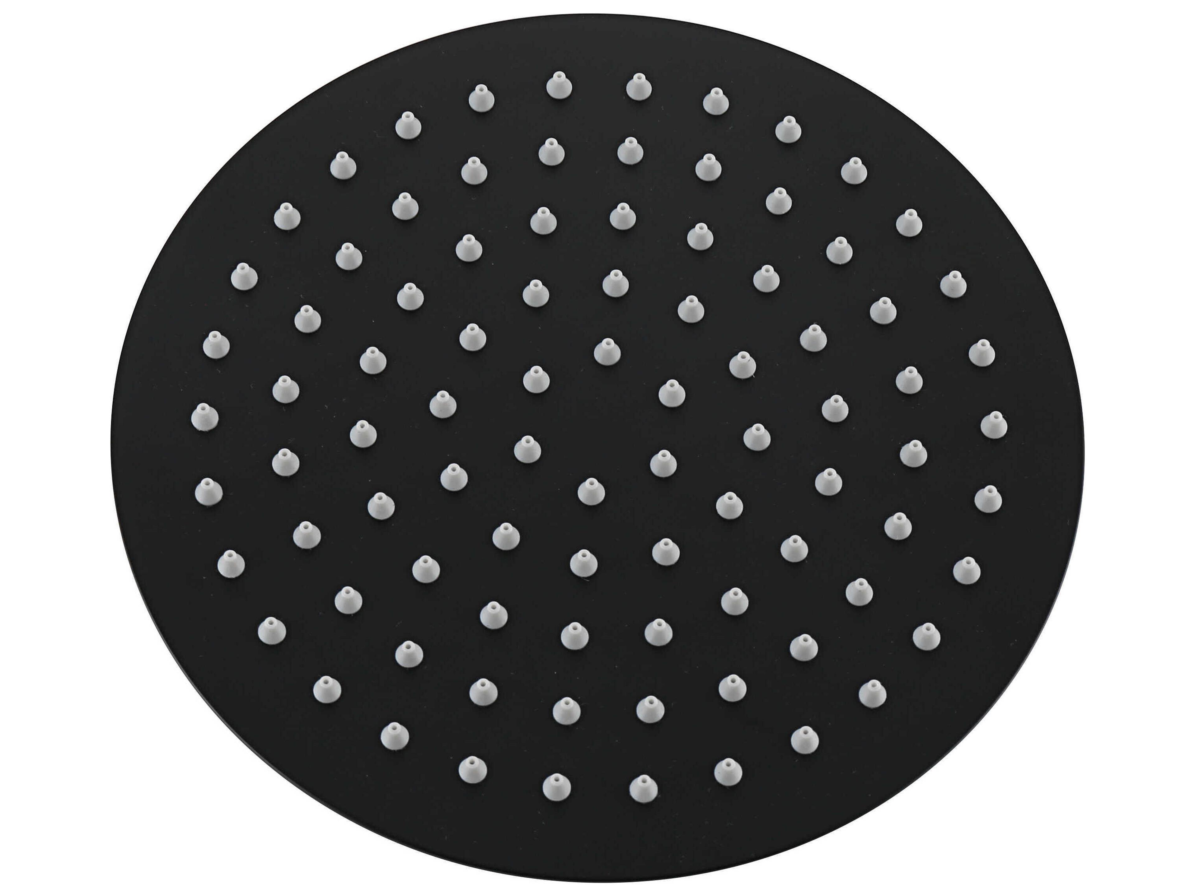 Elegant Lighting George Matte Black Shower Faucet System