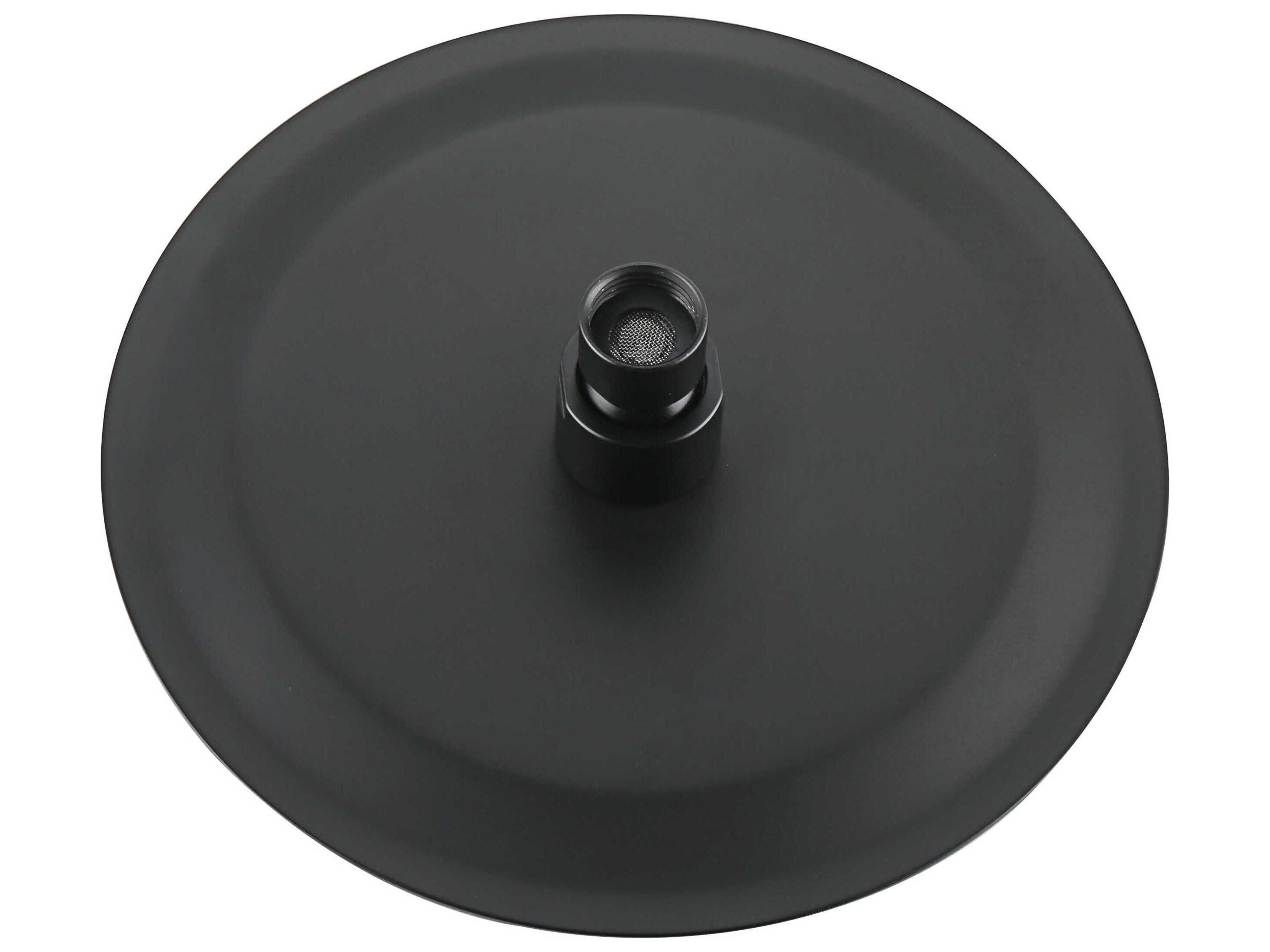 Elegant Lighting George Matte Black Shower Faucet System