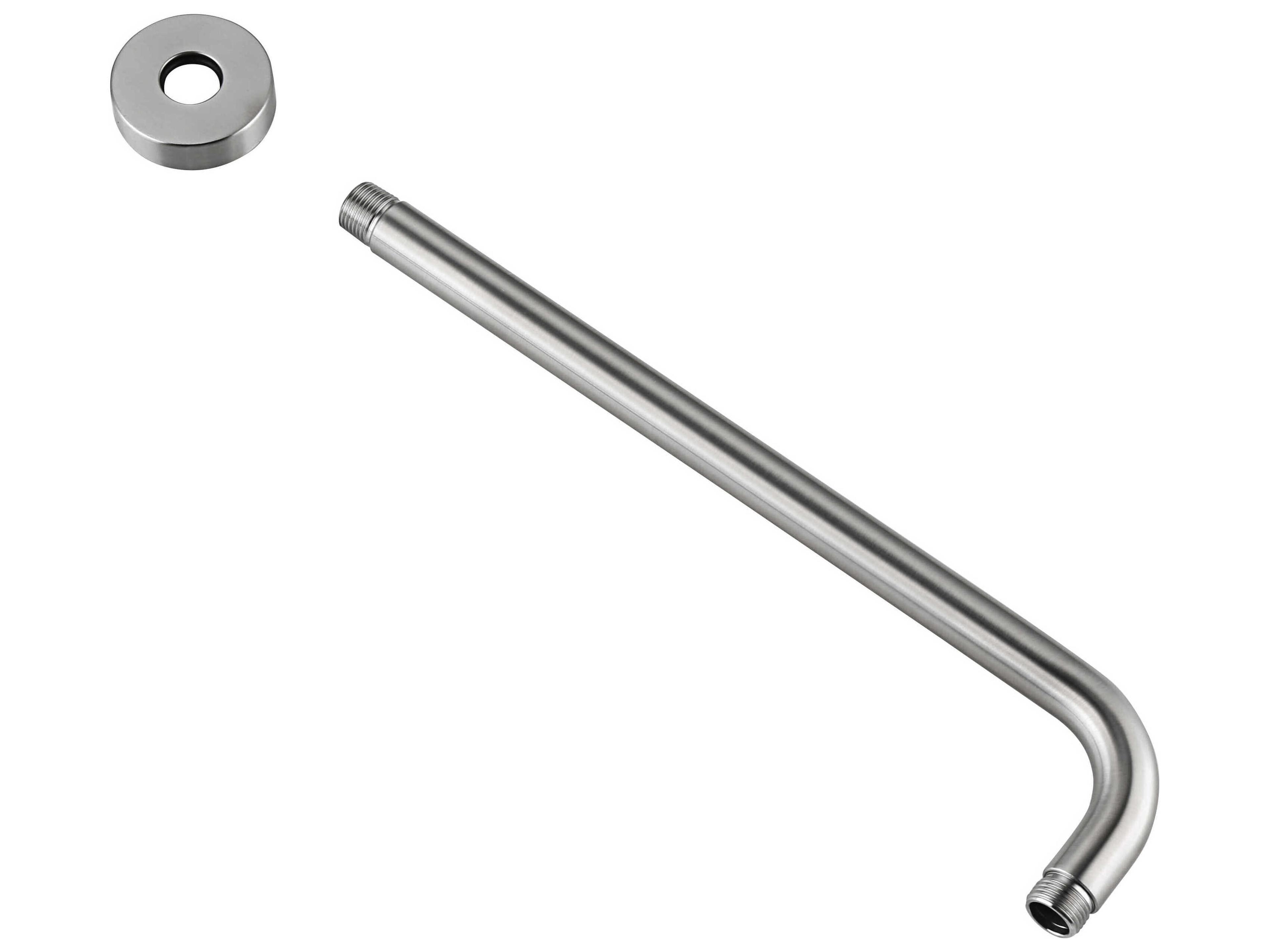 Elegant Lighting George Brushed Nickel Shower and Tub Faucet