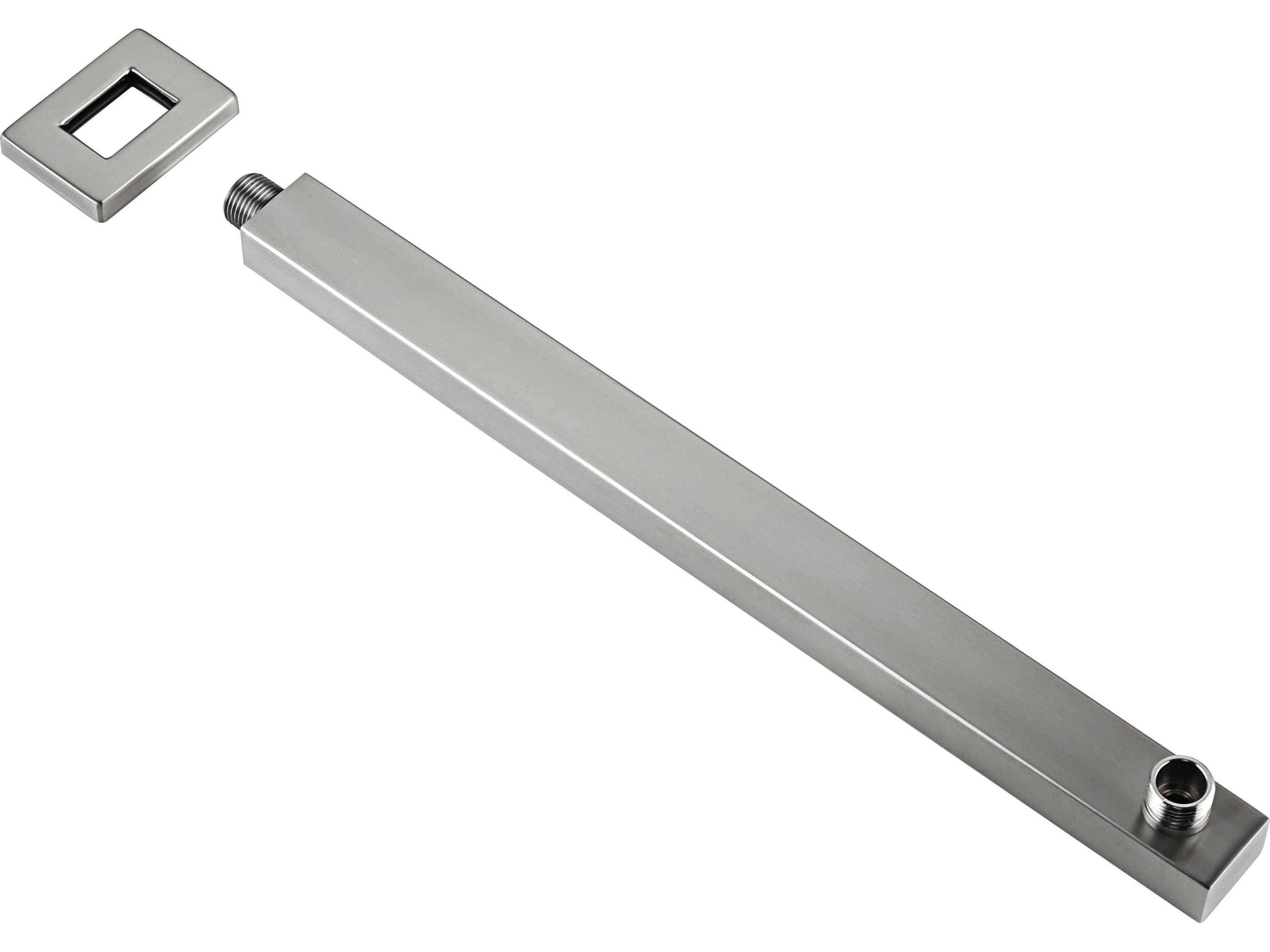 Elegant Lighting Petar Brushed Nickel Shower and Tub Faucet