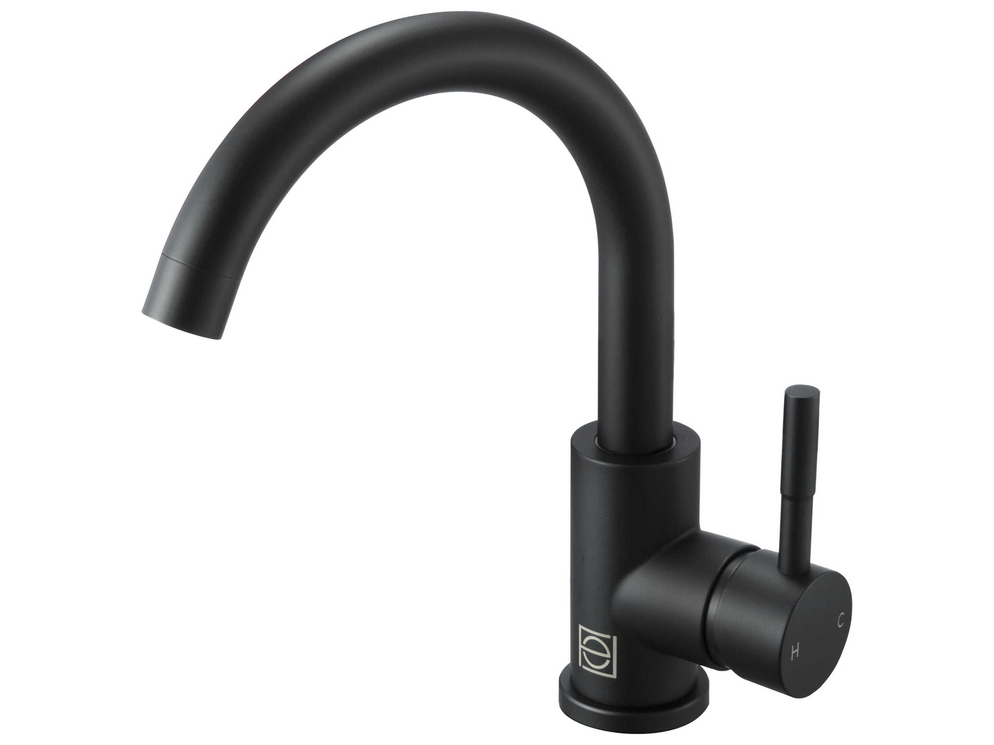 Louis Matte Black Bathroom Faucet