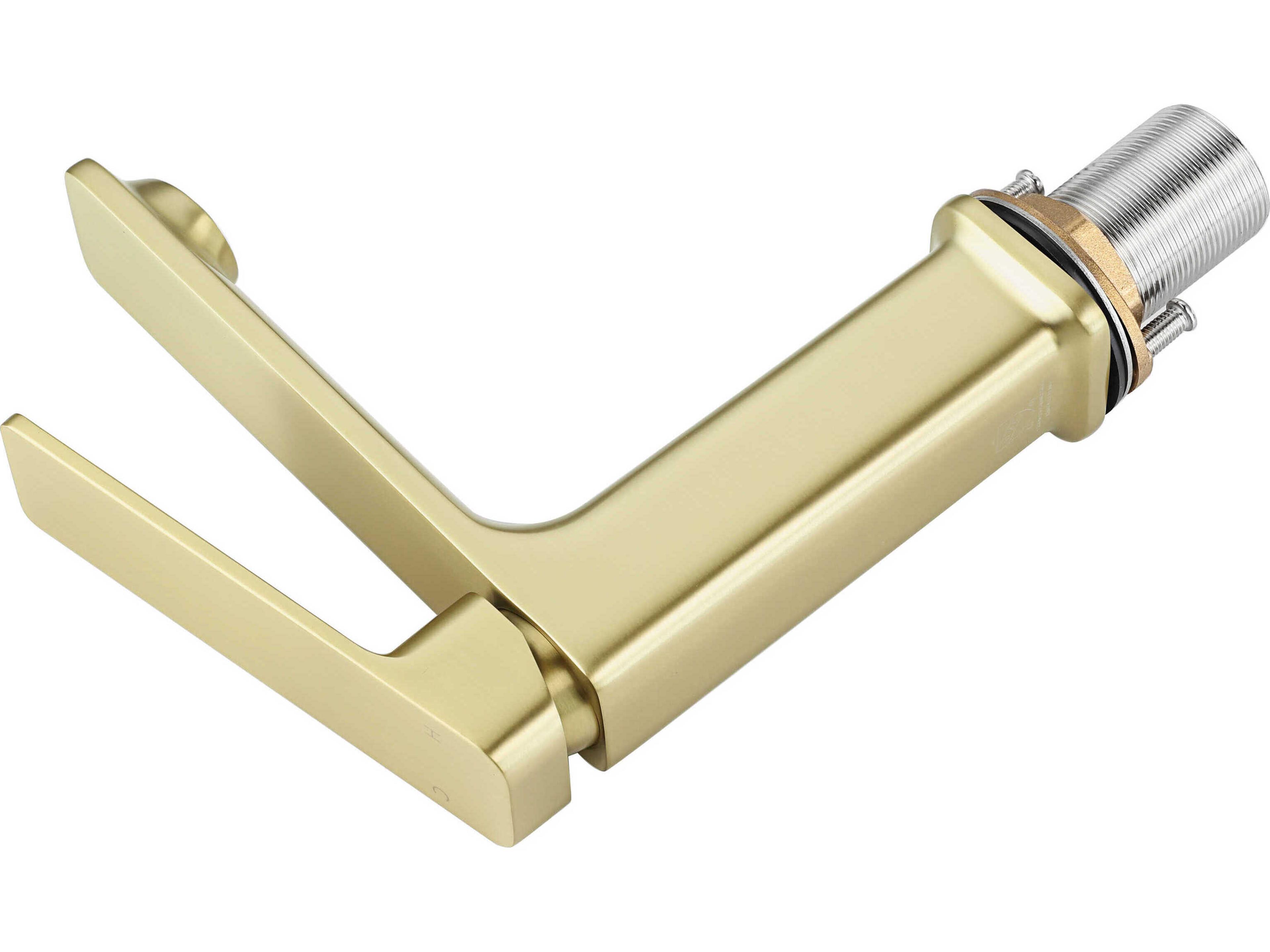 Elegant Lighting Lena Brushed Gold Bathroom Faucet