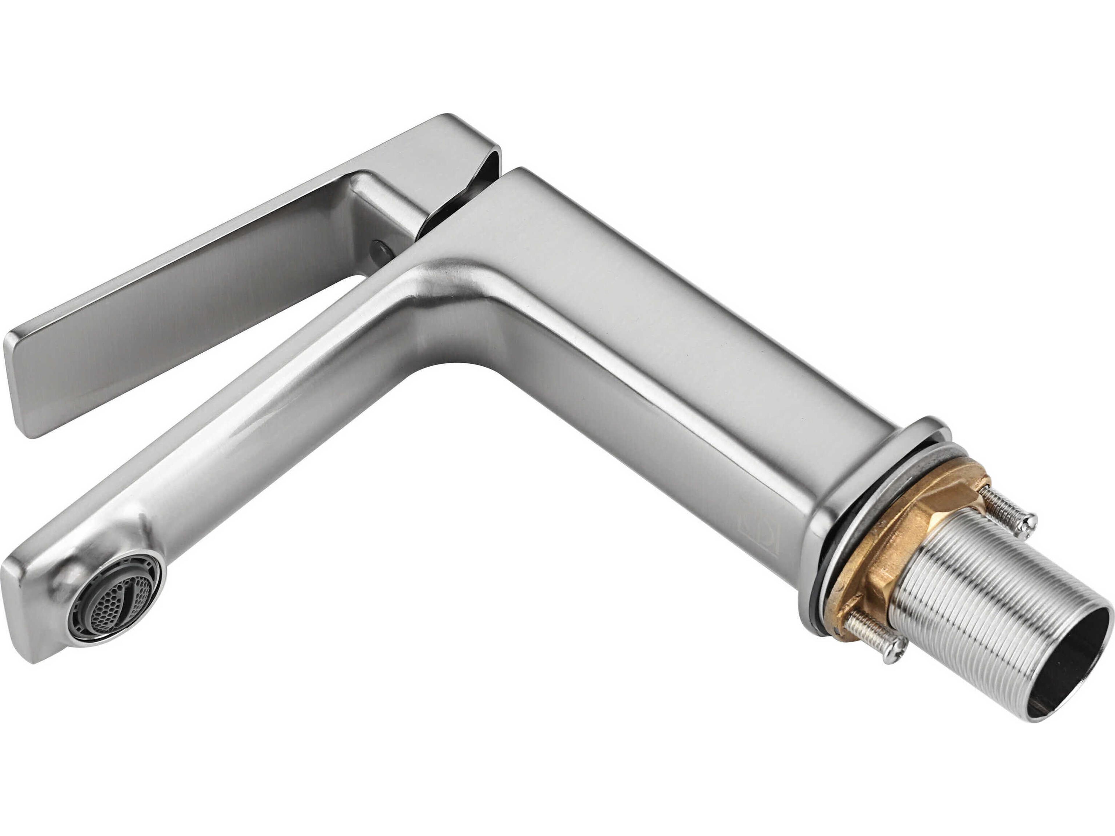 Elegant Lighting Lena Brushed Nickel Bathroom Faucet