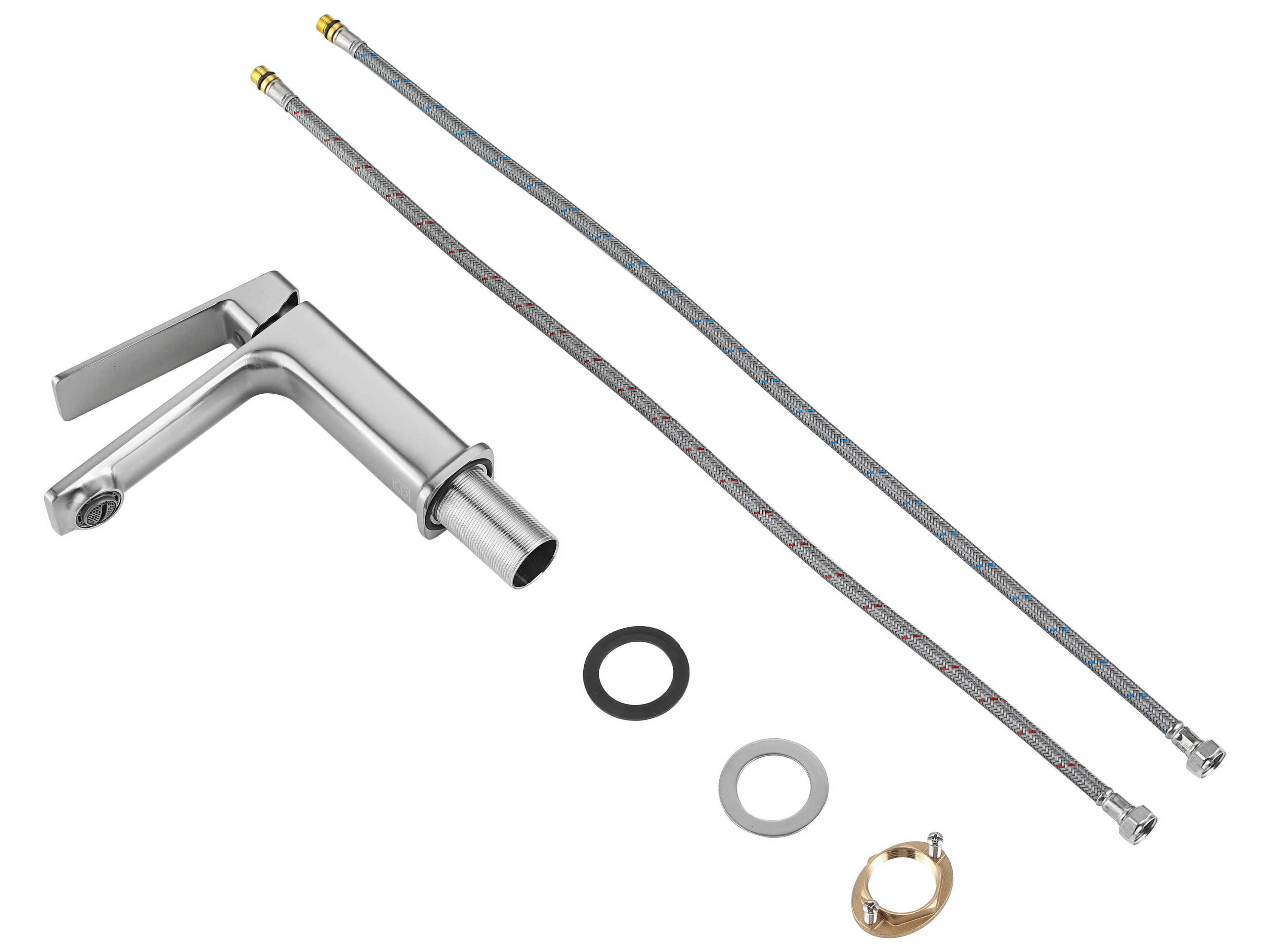 Elegant Lighting Lena Brushed Nickel Bathroom Faucet